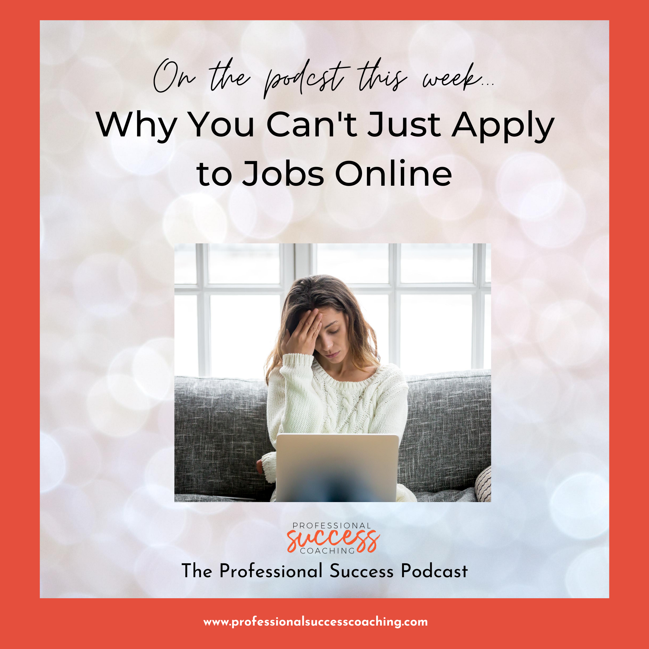 Why You Can't Just Apply to Jobs Online