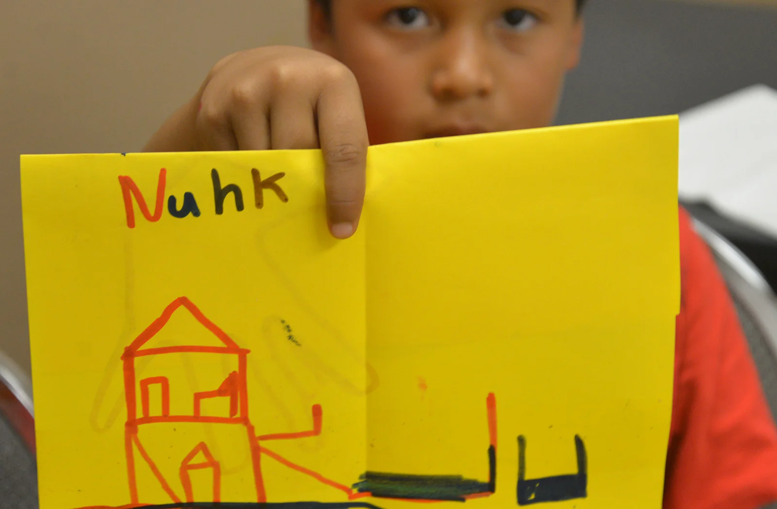 Tribal youth envisioning new housing for their community.