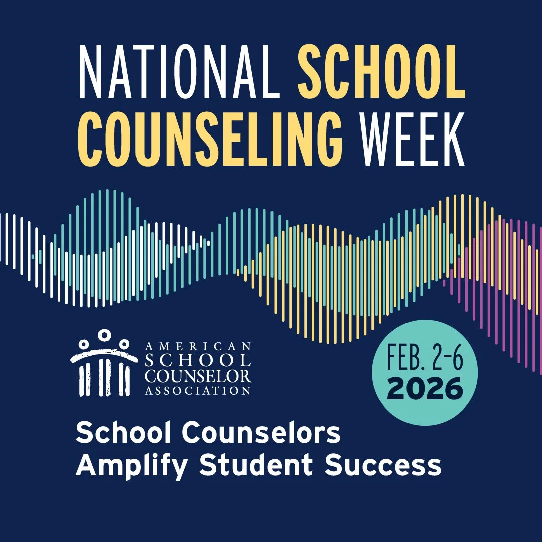 National School Counseling Week social media graphic