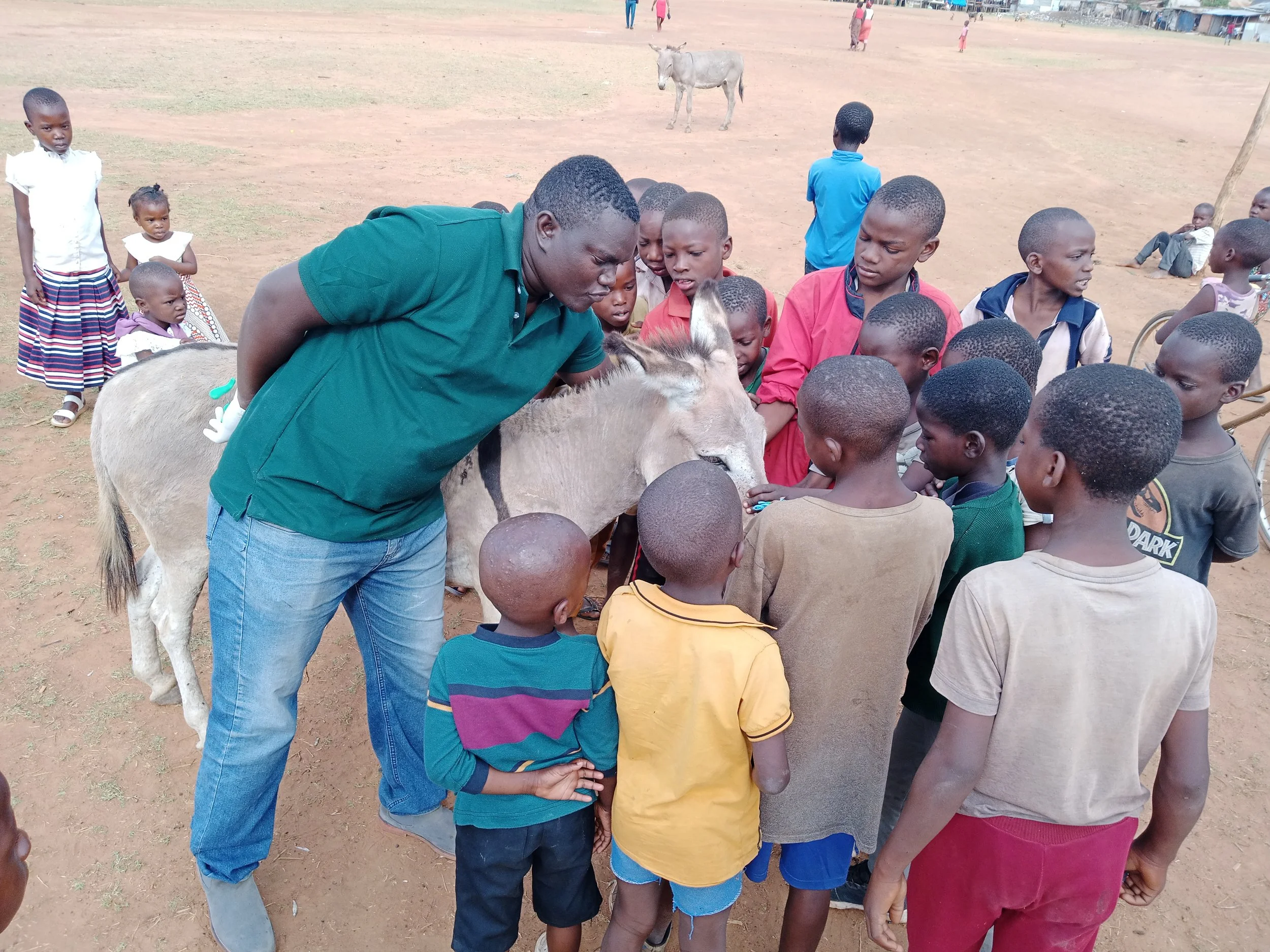 TRAINING OF CHILDREN ON HUMANE  DONKEY HANDLING.jpg