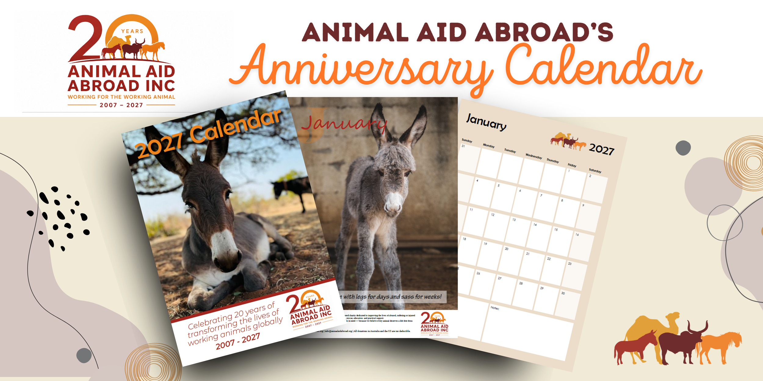 20 Year Anniversary 2027 Calendar now available