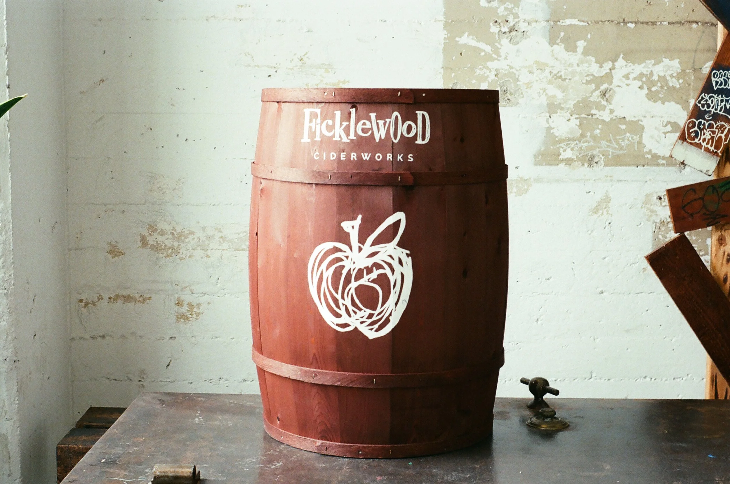 Ficklewood Ciderworks Vons Display