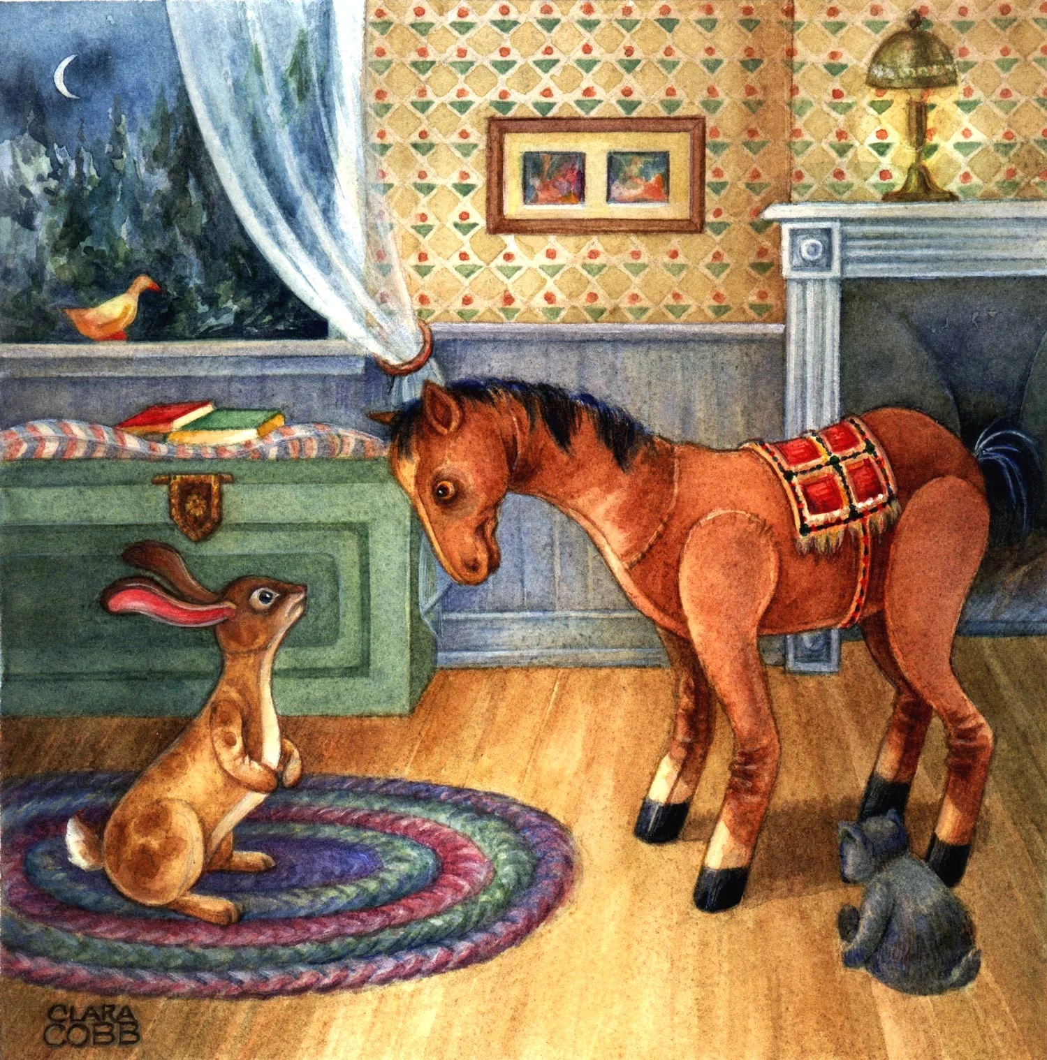 The Velveteen Rabbit  with the Skin Horse