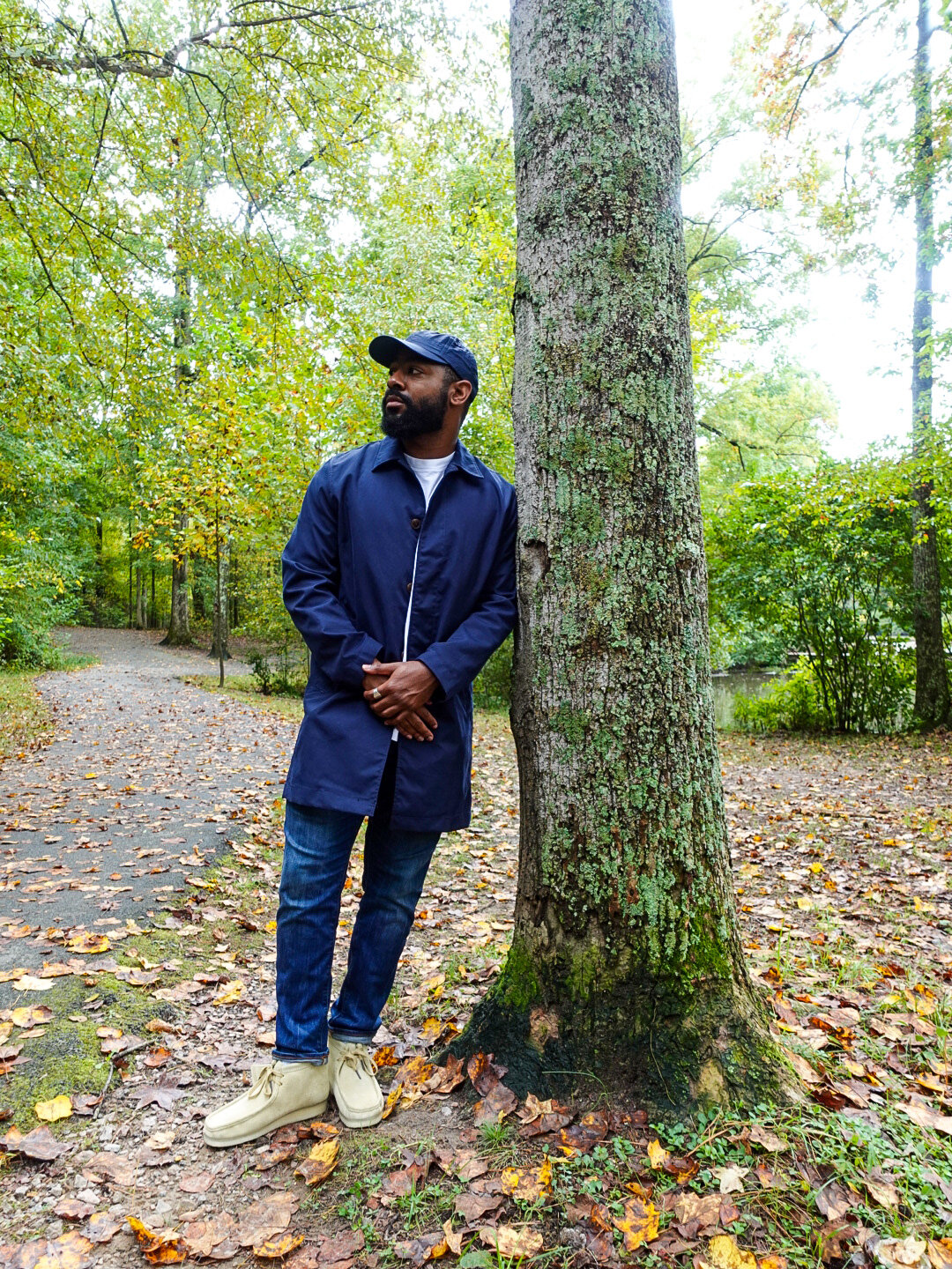 clarks wallabees womens outfit