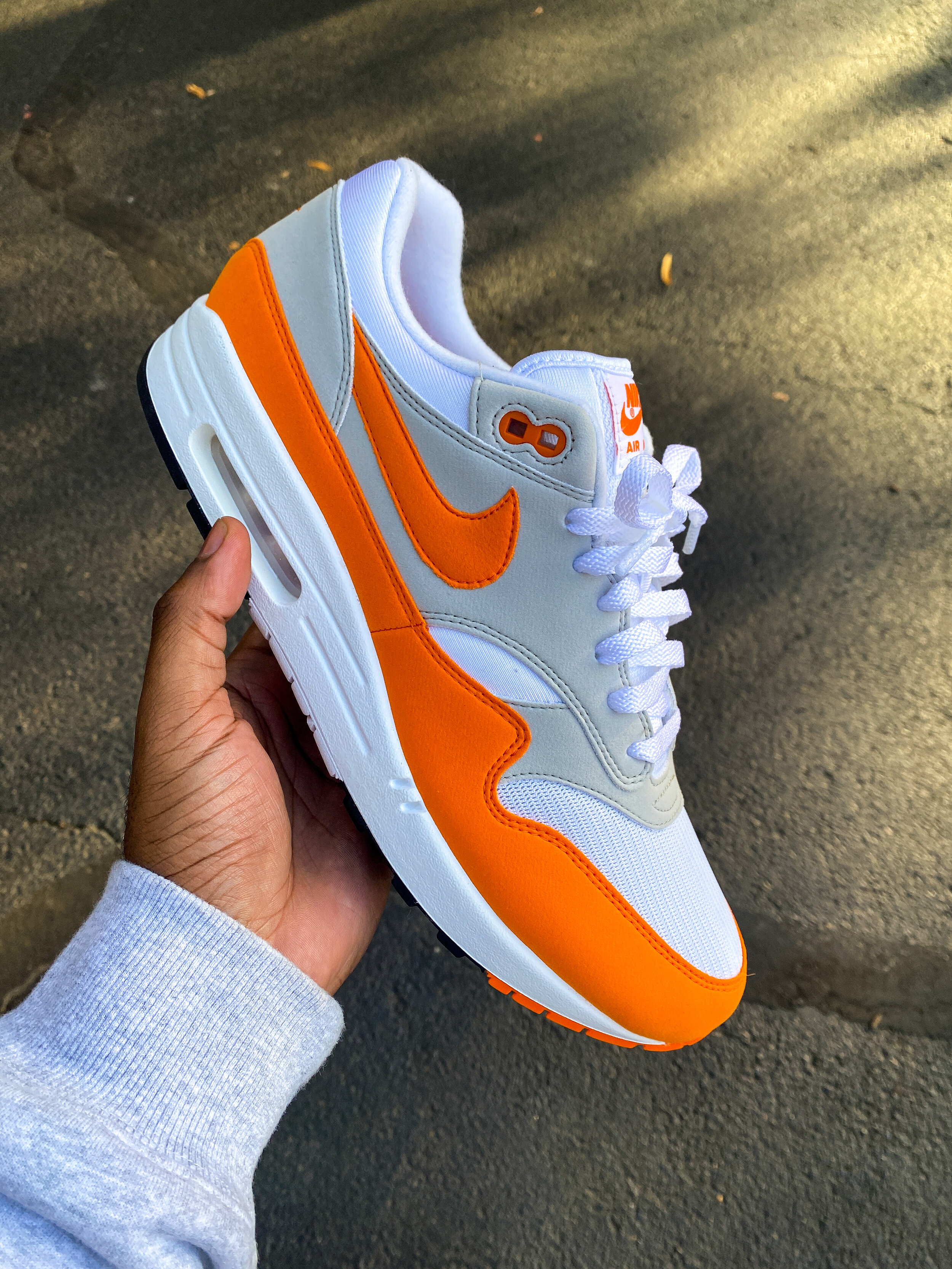 orange air max 1