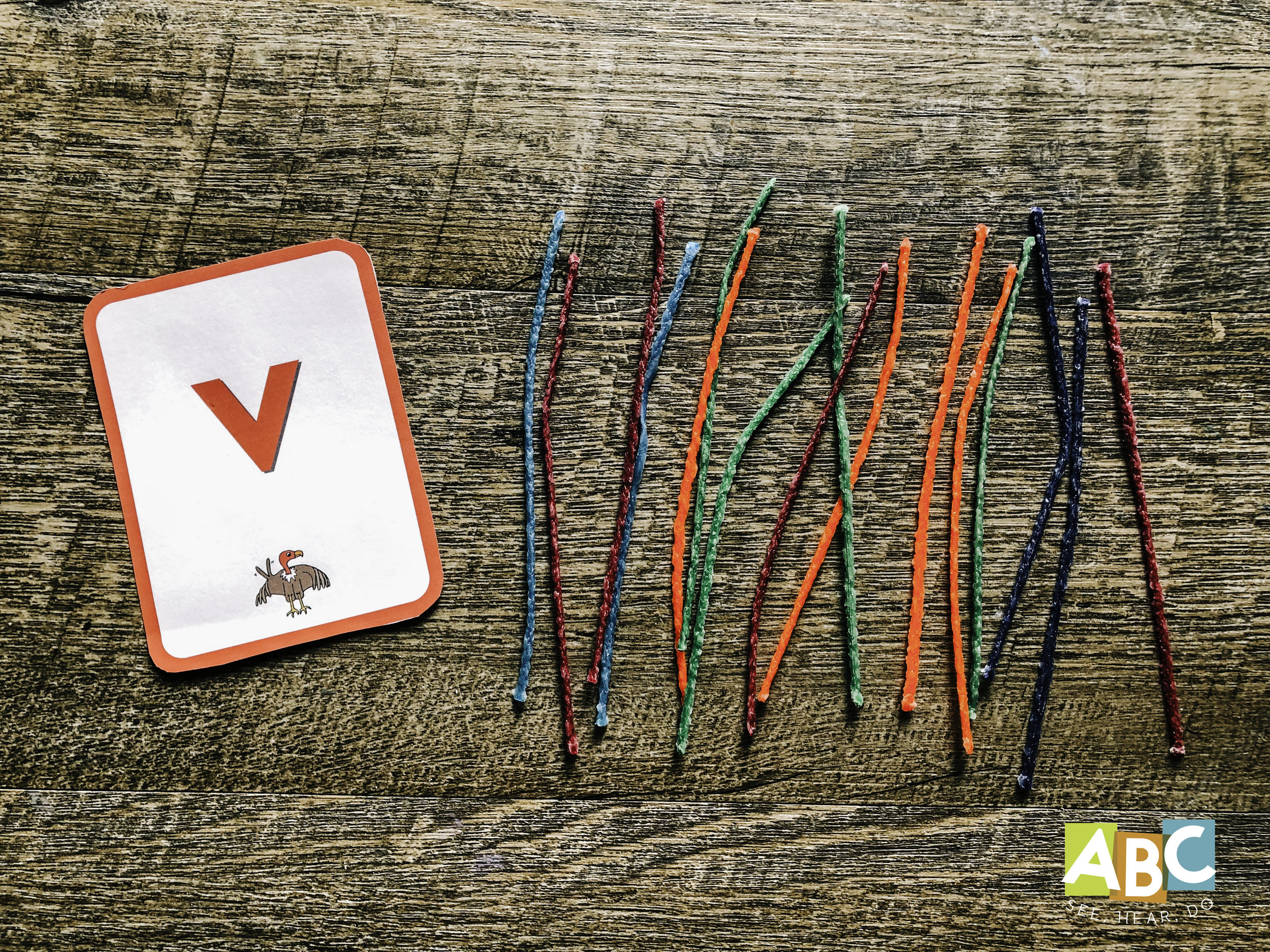 Letter v Crafts and Activities — ABC See, Hear, Do