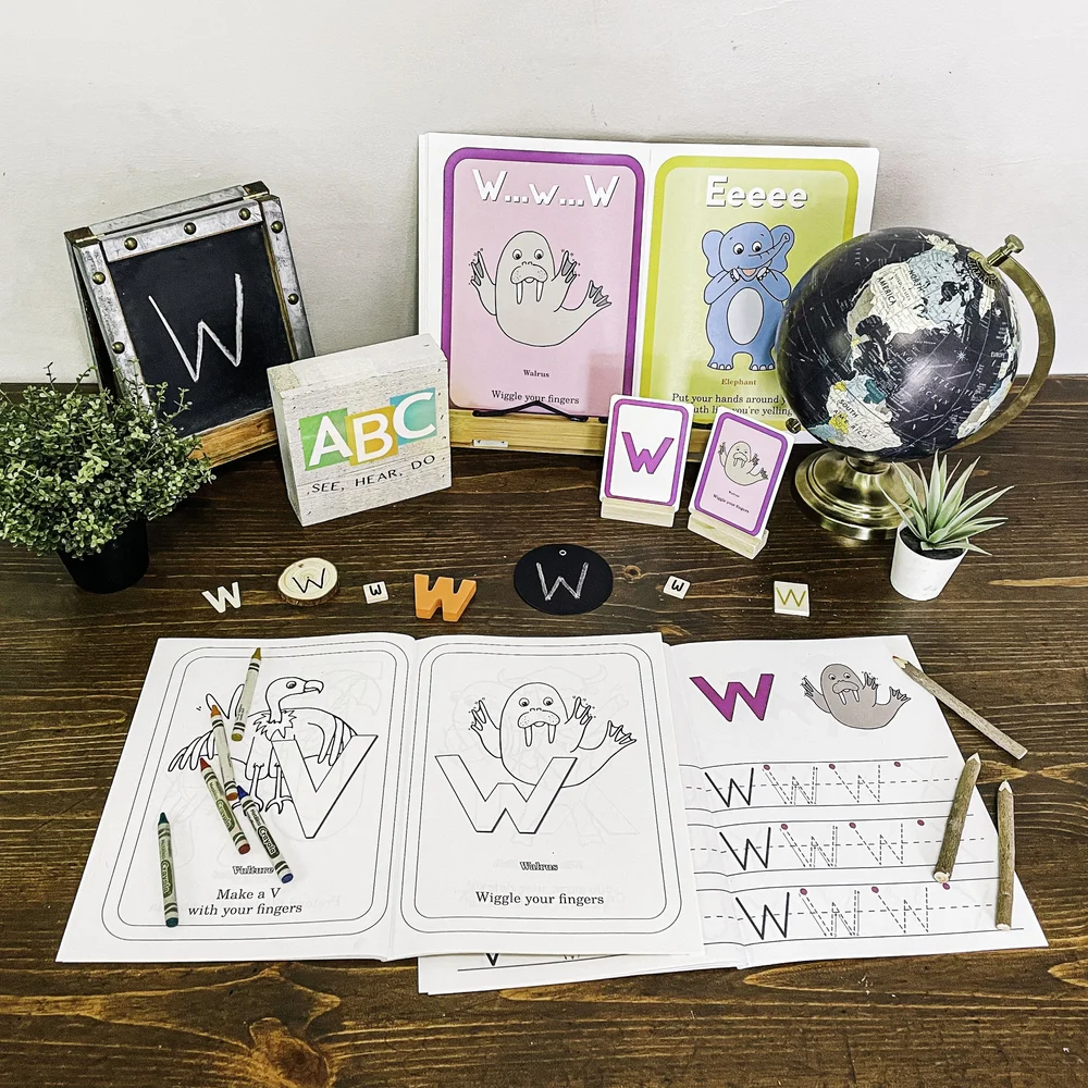 Alphabet Fun with Letter W — ABC See, Hear, Do