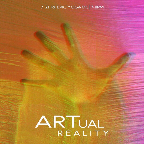 EARLY BIRD SALE ENDS TODAY 🖐🏼. ART &amp; 3 DRINKS for ONLY $37.95!!! Tap for participating artists 🙌🏽. Graphic by @coolgeek_ 
#artualreality #thewabisabisociety #igdc #acreativedc #bythings #dcart #epicyoga #dancedc #dcartist #dcarts
