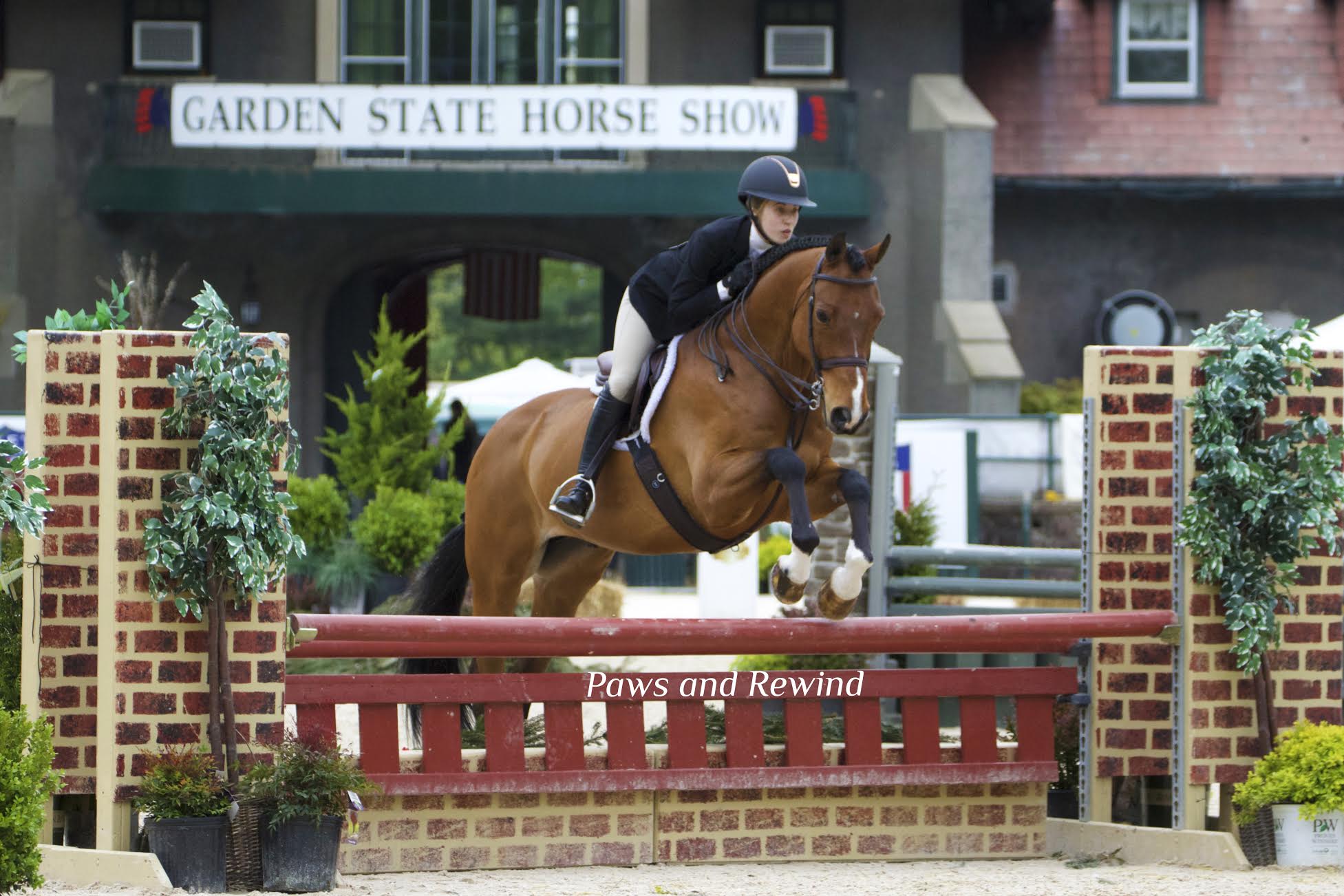 Meredith Maxwell and Clooney. Photo by Paws and Rewind
