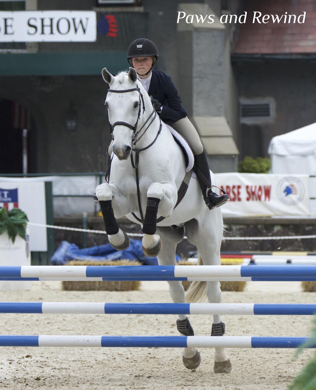 Emma Sameth and Contiko. Photo by Paws and Rewind