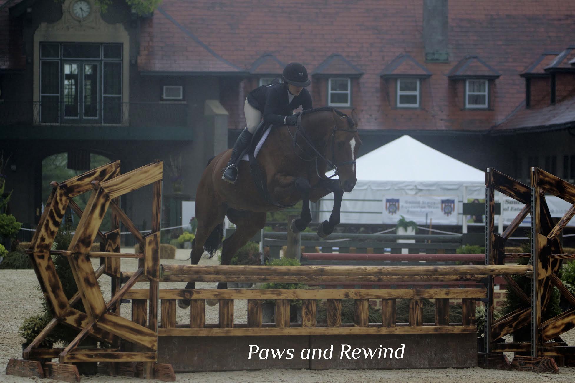 Morgan Munz and Louis. Photo by Paws and Rewind
