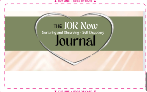 The JOR Now Journal Gift Card