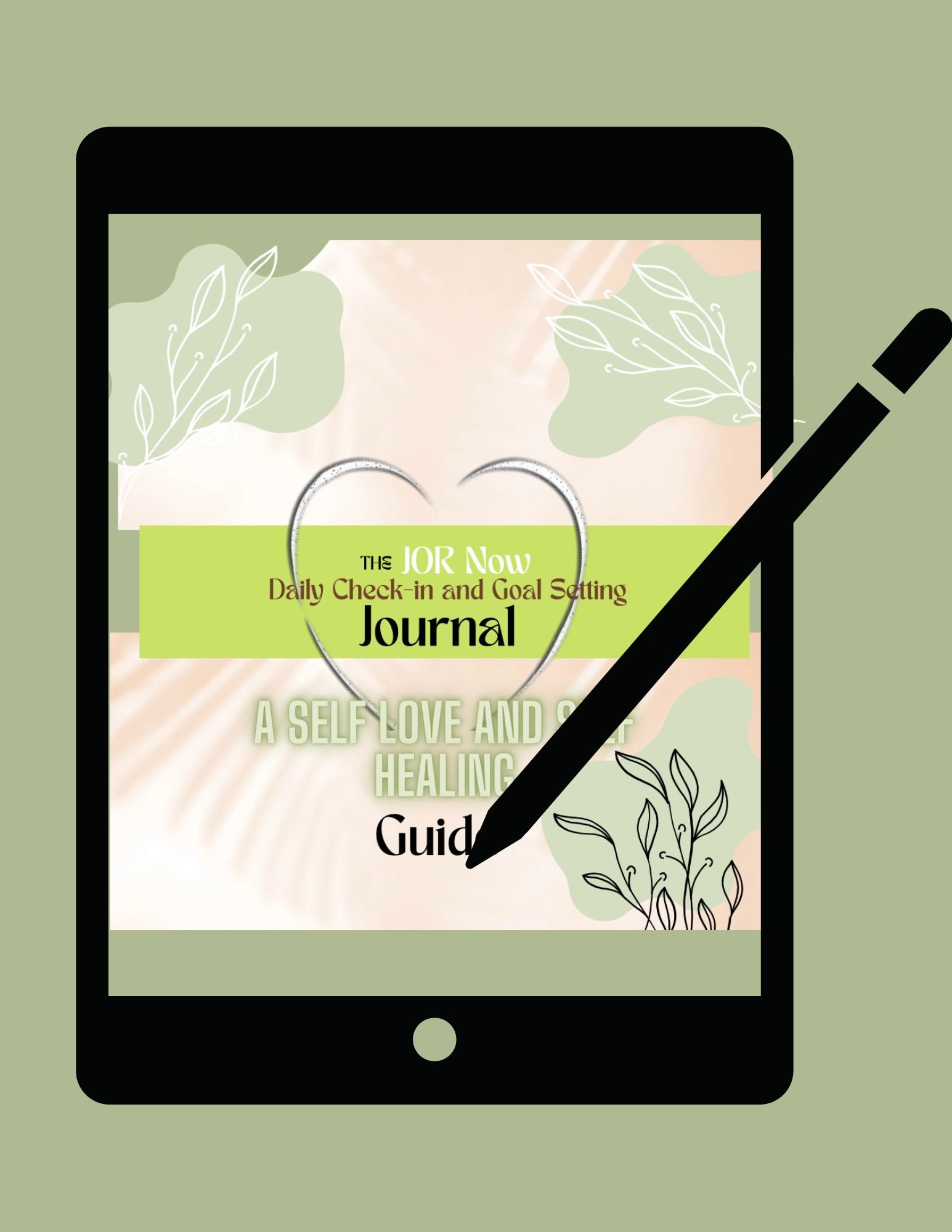 The JOR Now: Daily Check in and Goal Setting Journal - DIGITAL DOWNLOAD