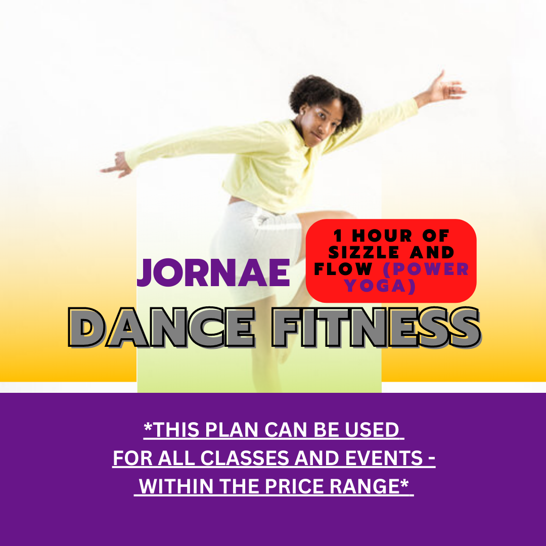 1 HOUR Sizzle and Flow (Power Core YOGA) Private Session