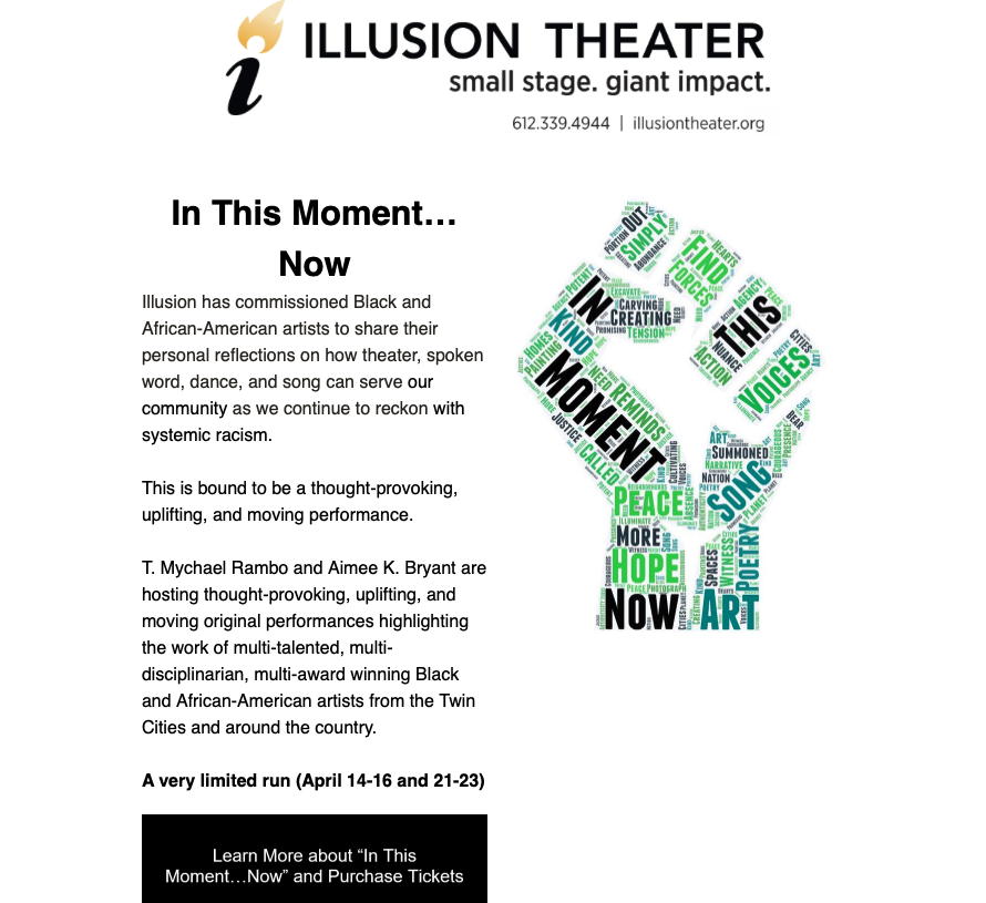 In The Moment @Ilusion Theater