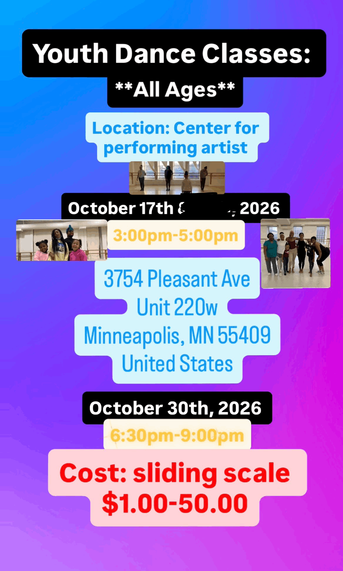 One Accord Free Dance Class