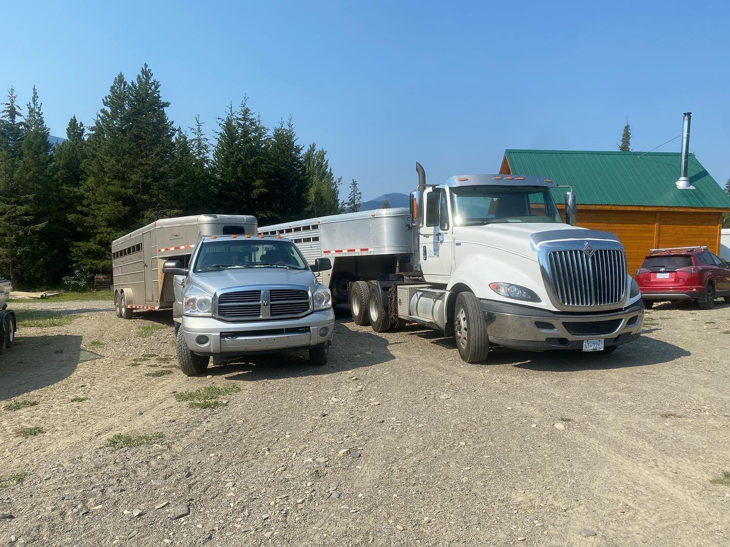 Pack trip prep ✅ ready for the next adventure! #arewethereyet #packtrip #mooseriverroute #explorebc #getoutside #mountainhorses