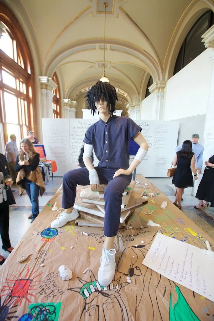 ArtForceIowa Exhibition #KNOW JUSTICE (Curator & Installation 2016)