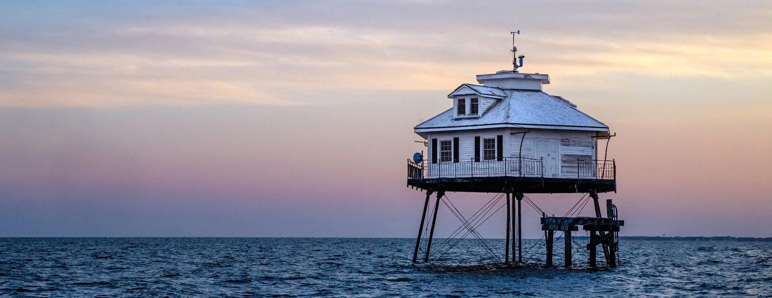 Pastel Skies - Middle Bay Lighthouse