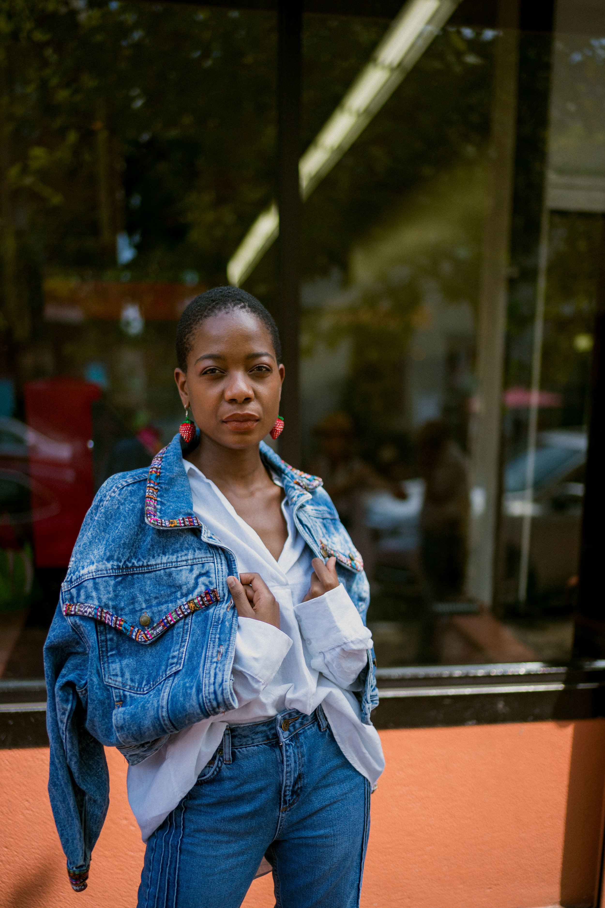 Upcycled Acid Wash Jacket