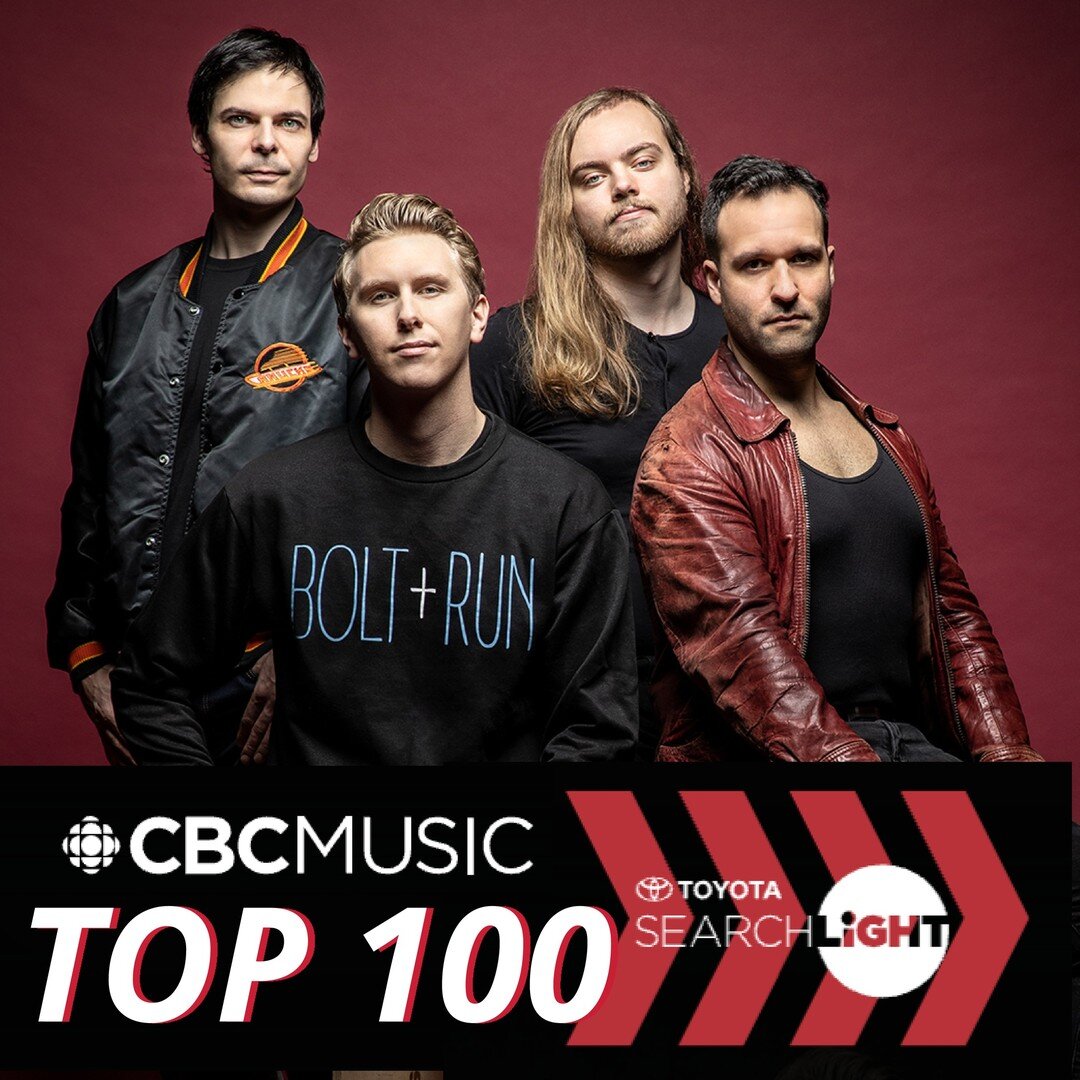 WE MADE TOP 100 in the 2022 @cbc_music Searchlight competition!
We are truly honoured - we've been working our butts off these past 4 years, and it feels great to be recognized for our efforts and our music - particularly among such other incredible 