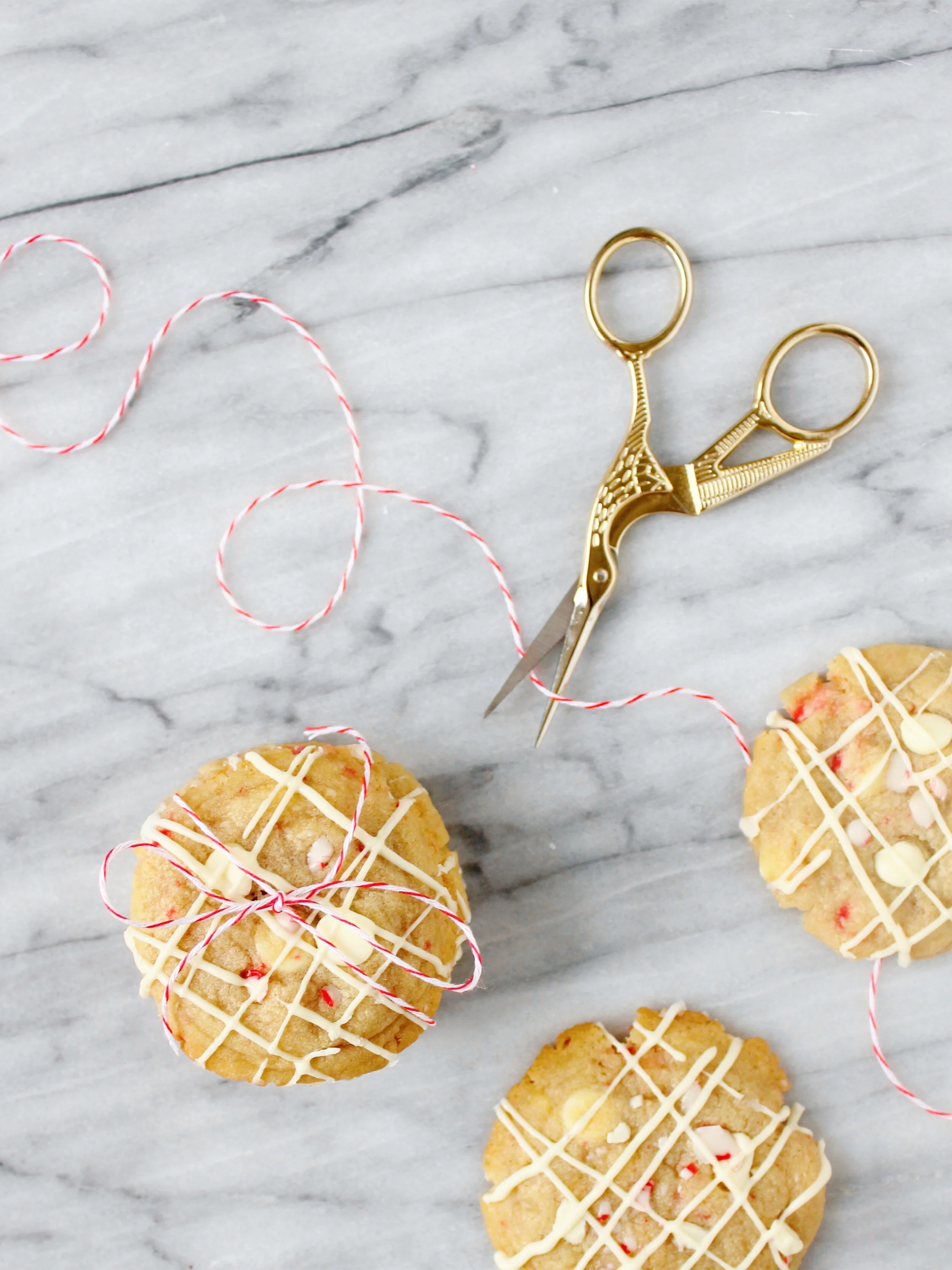 Peppermint Bark Cookies