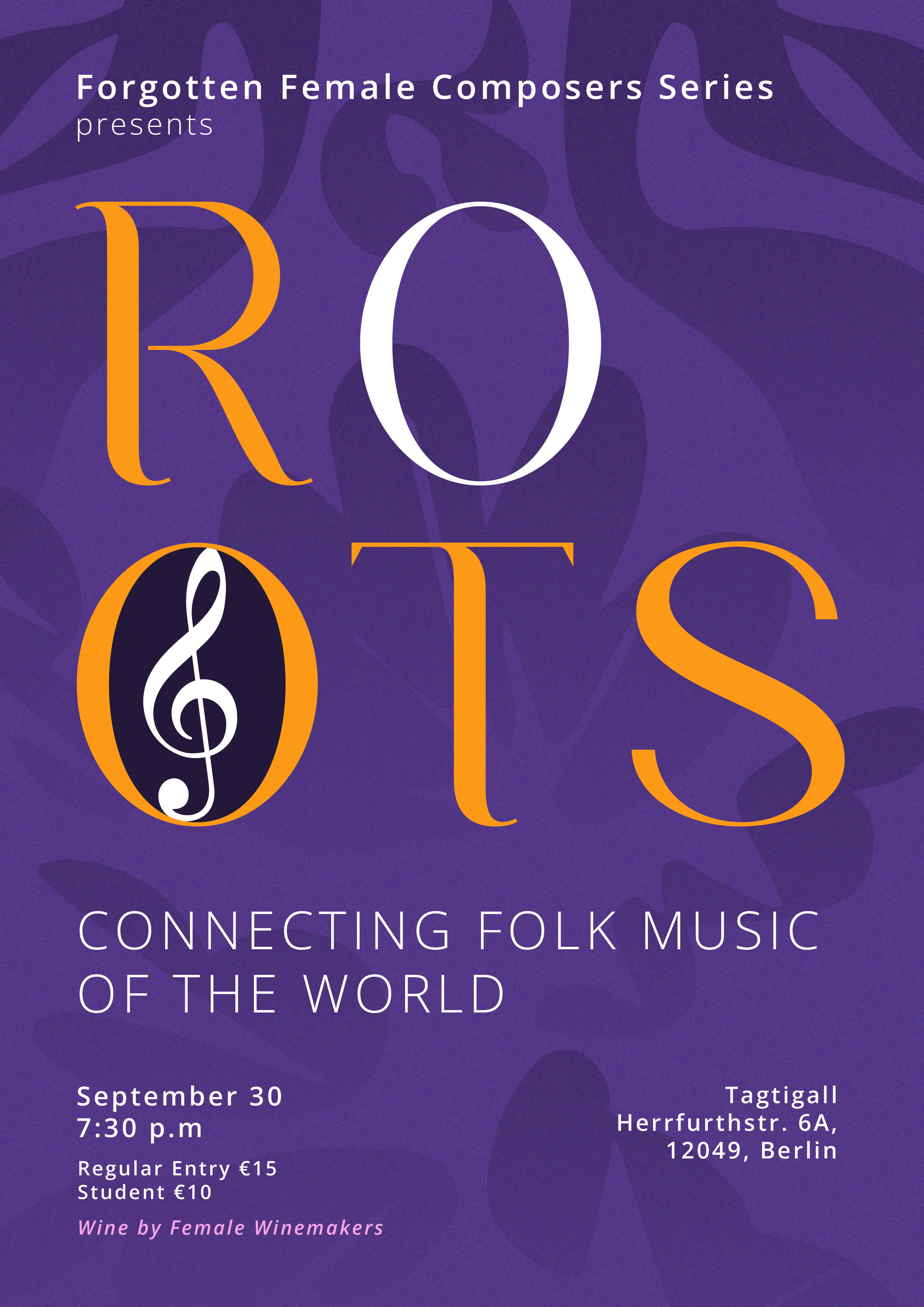 Forgotten Female Composers Concert Series. ROOTS