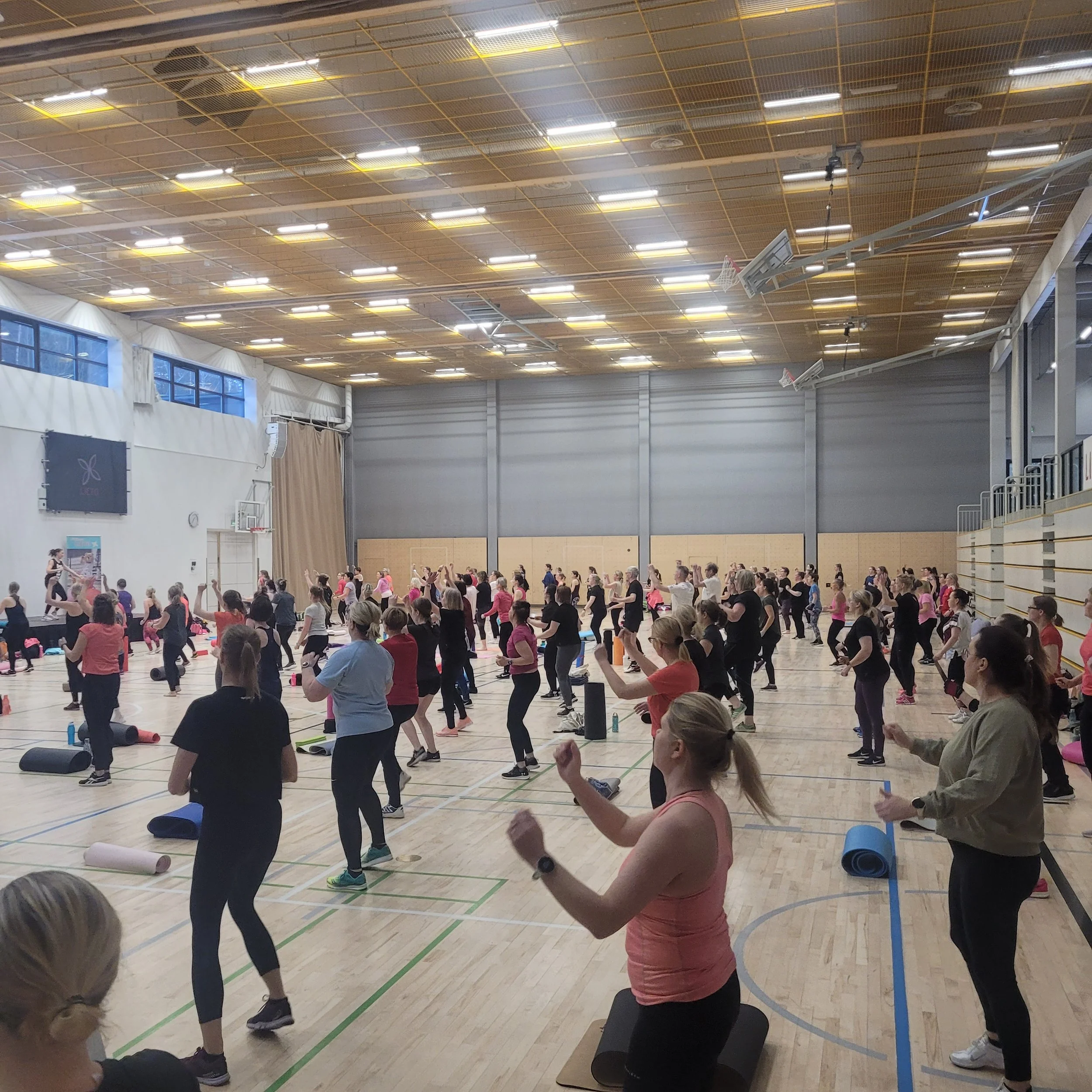 Lietotreenit Lietohallissa