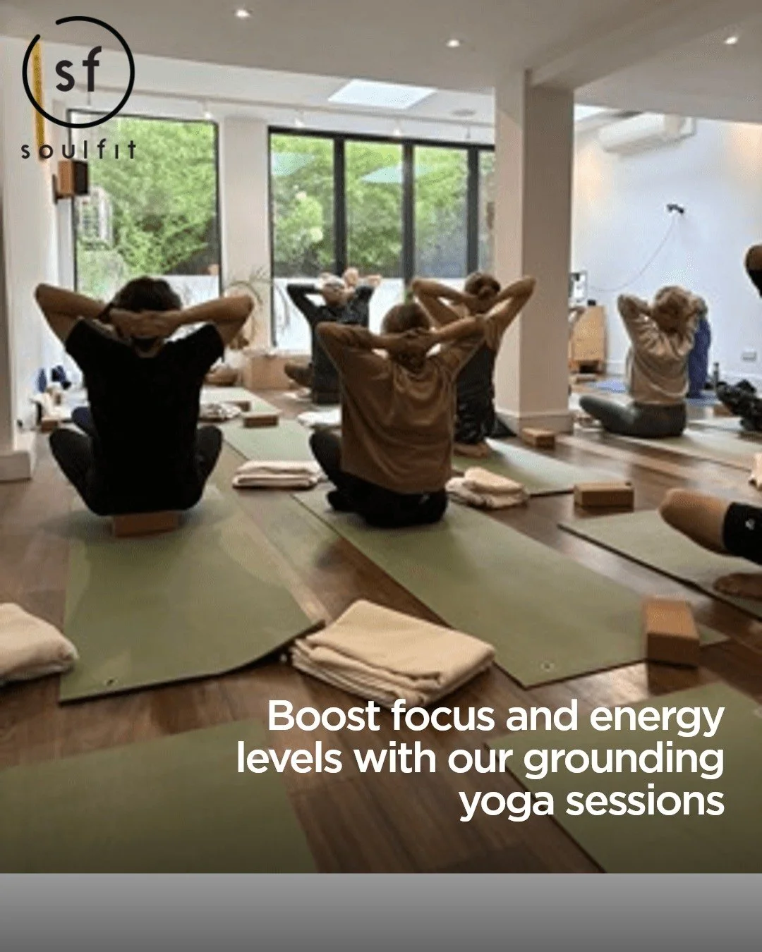 Start your day with our grounding yoga flow sessions and feel your energy levels rise, while your stress melts away.

Studies show that a morning yoga routine can boost your focus and reduce anxiety throughout the day.

Ready to feel peaceful and ene