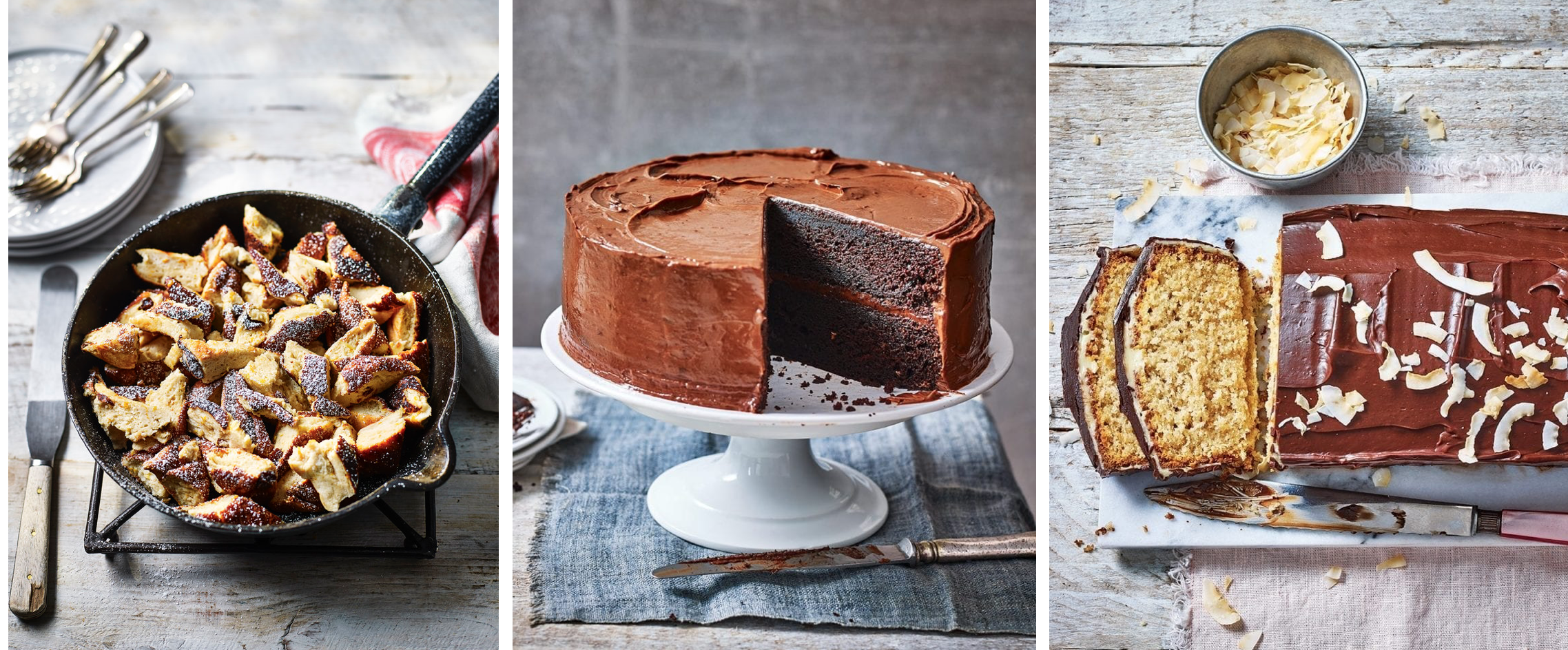 l) Photograph Toby Scott. Image courtesy delicious magazine. m/r) Photograph Stuart West. Image courtesy delicious magazine.