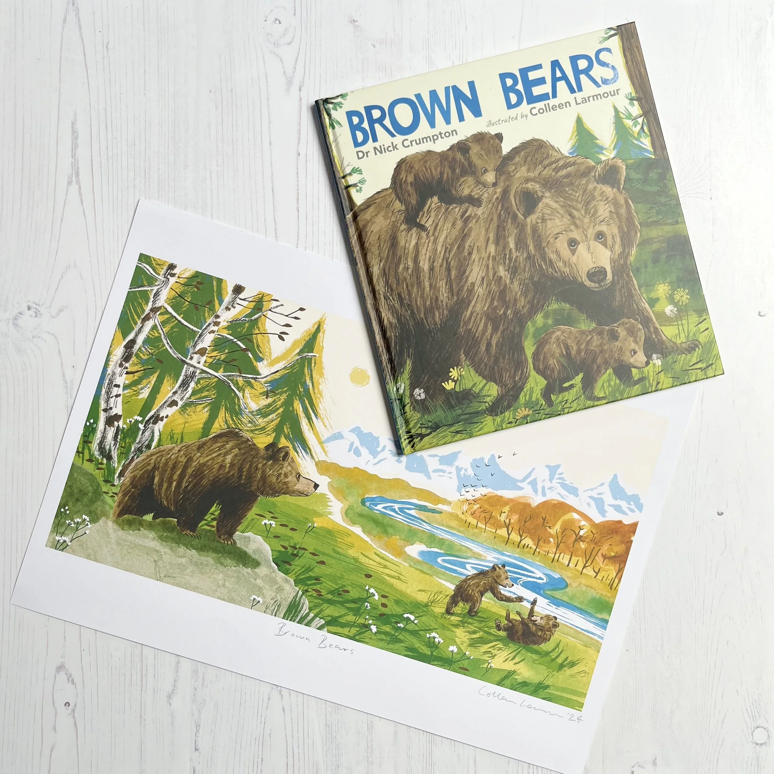 bears autumn print + book.jpg