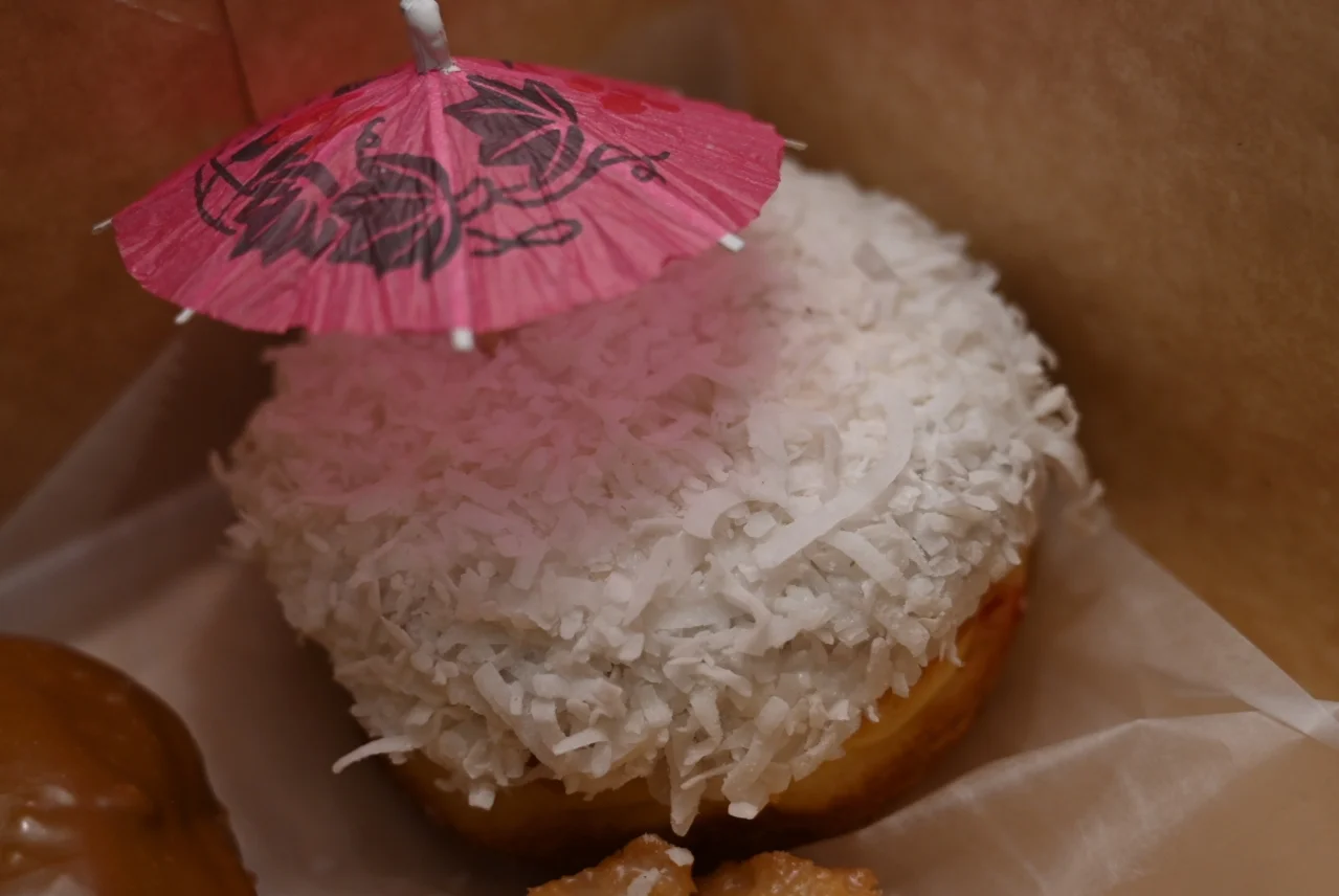 The Pina Colada even comes with a little umbrella!