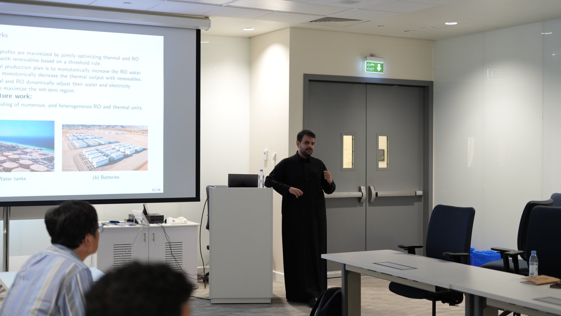 Gave a talk at Aramco's EXPEC Advanced Research Center