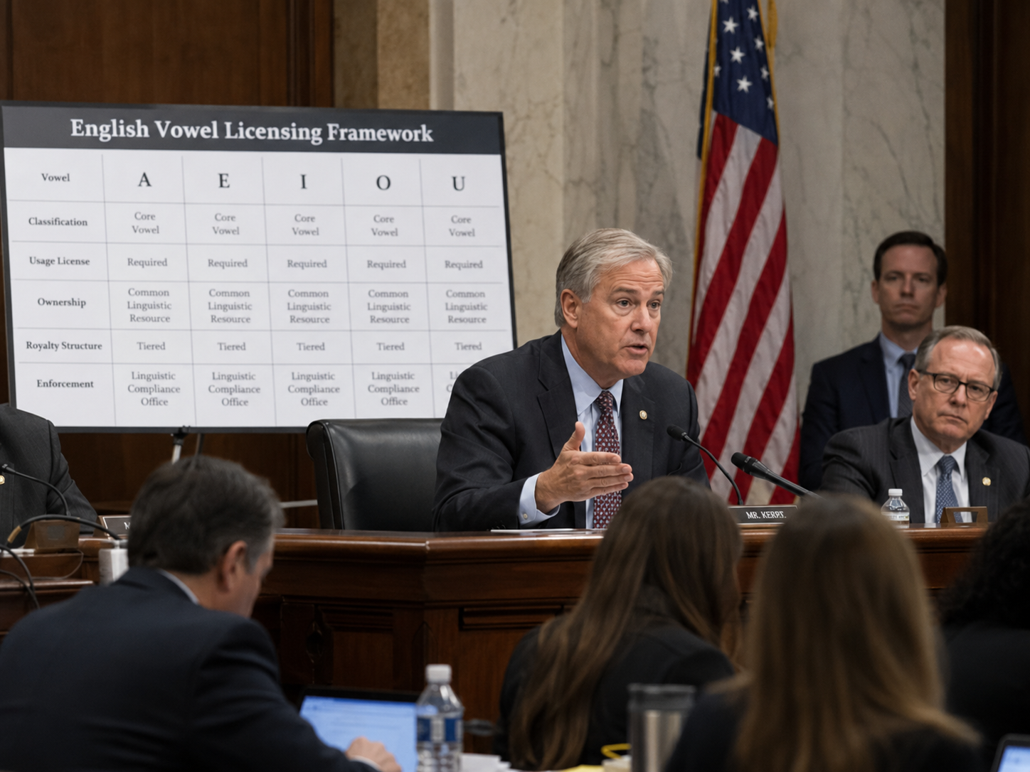 Congress Considers Leasing the English Language to Big Tech