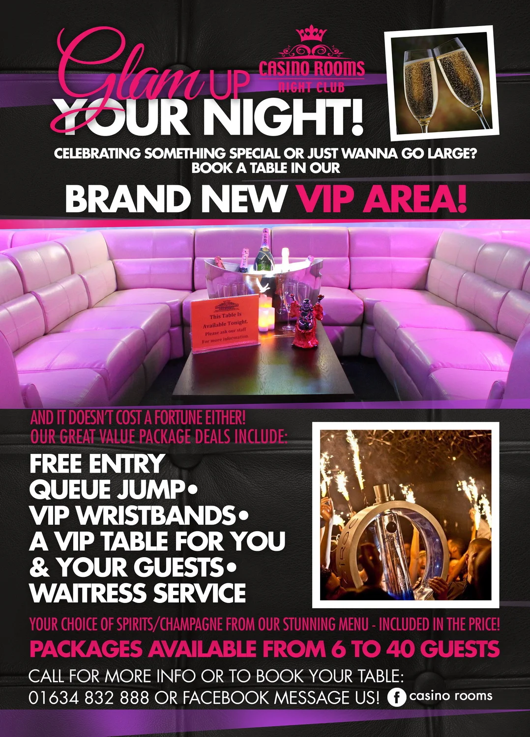 Vip Fun VIP Bookings — Casino Rooms