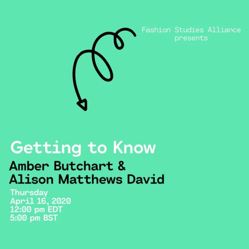 Getting to Know: Amber Butchart and Alison Matthews David