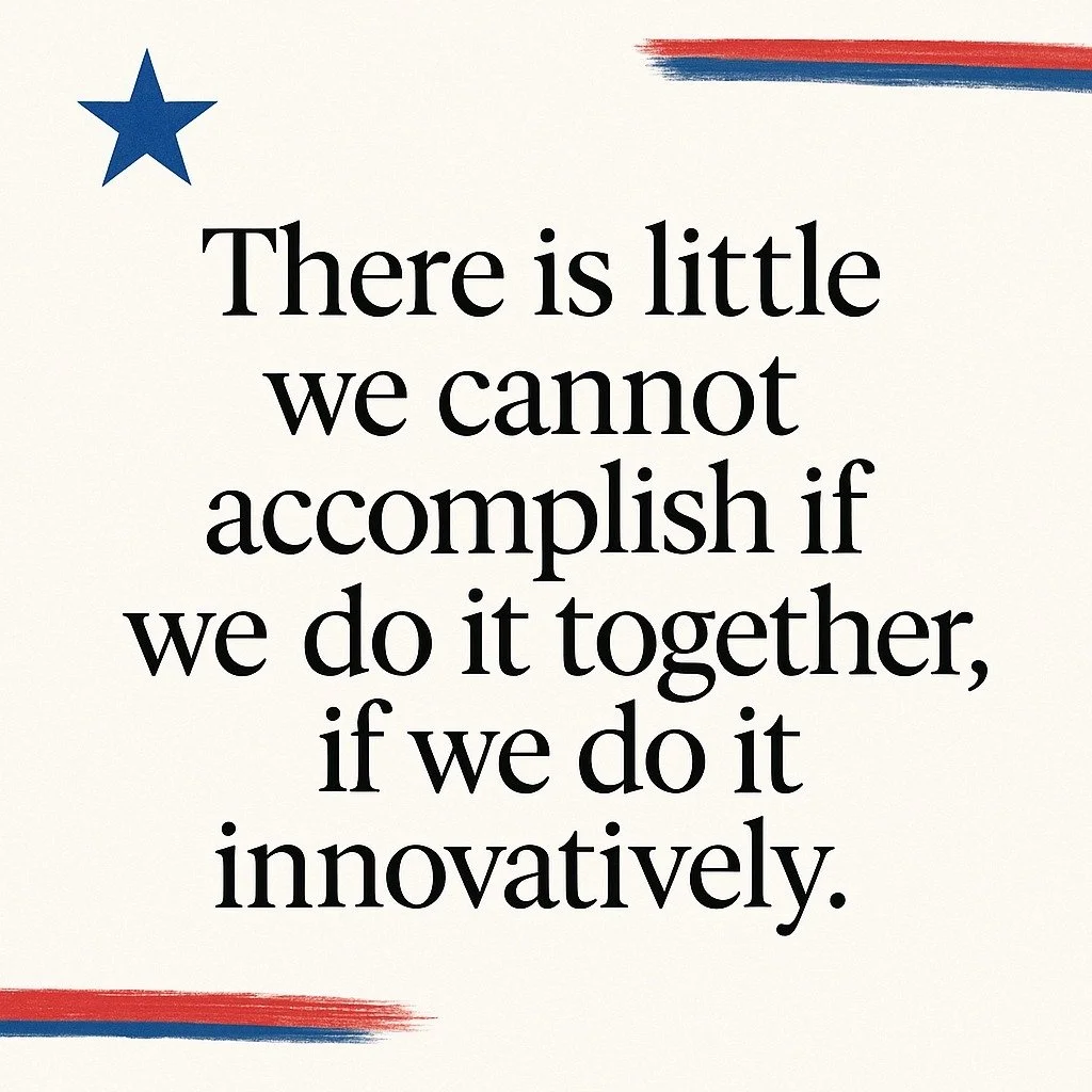 In a nation built on bold ideas and shared vision, American businesses stand united in innovation and purpose. Today, we celebrate not just our independence, but our interdependence&mdash;the collective spirit that drives our economy forward. 🇺🇸✨


