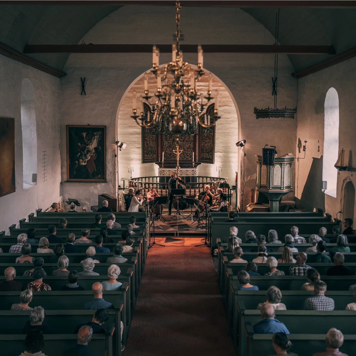 Ein vakker og n&aelig;r kyrkjekonsert festivalfredagen 😇