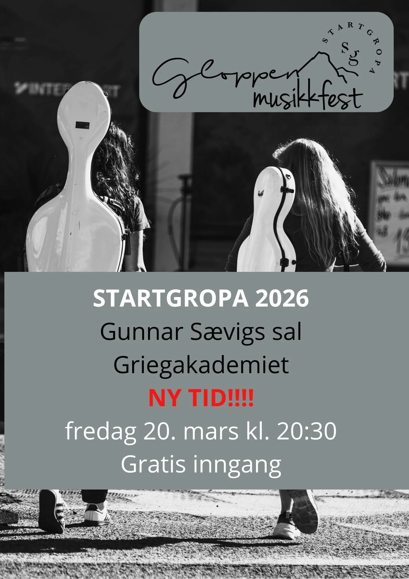 Startgropa 2026 - kammerkonsert i Gunnar Sævigs sal