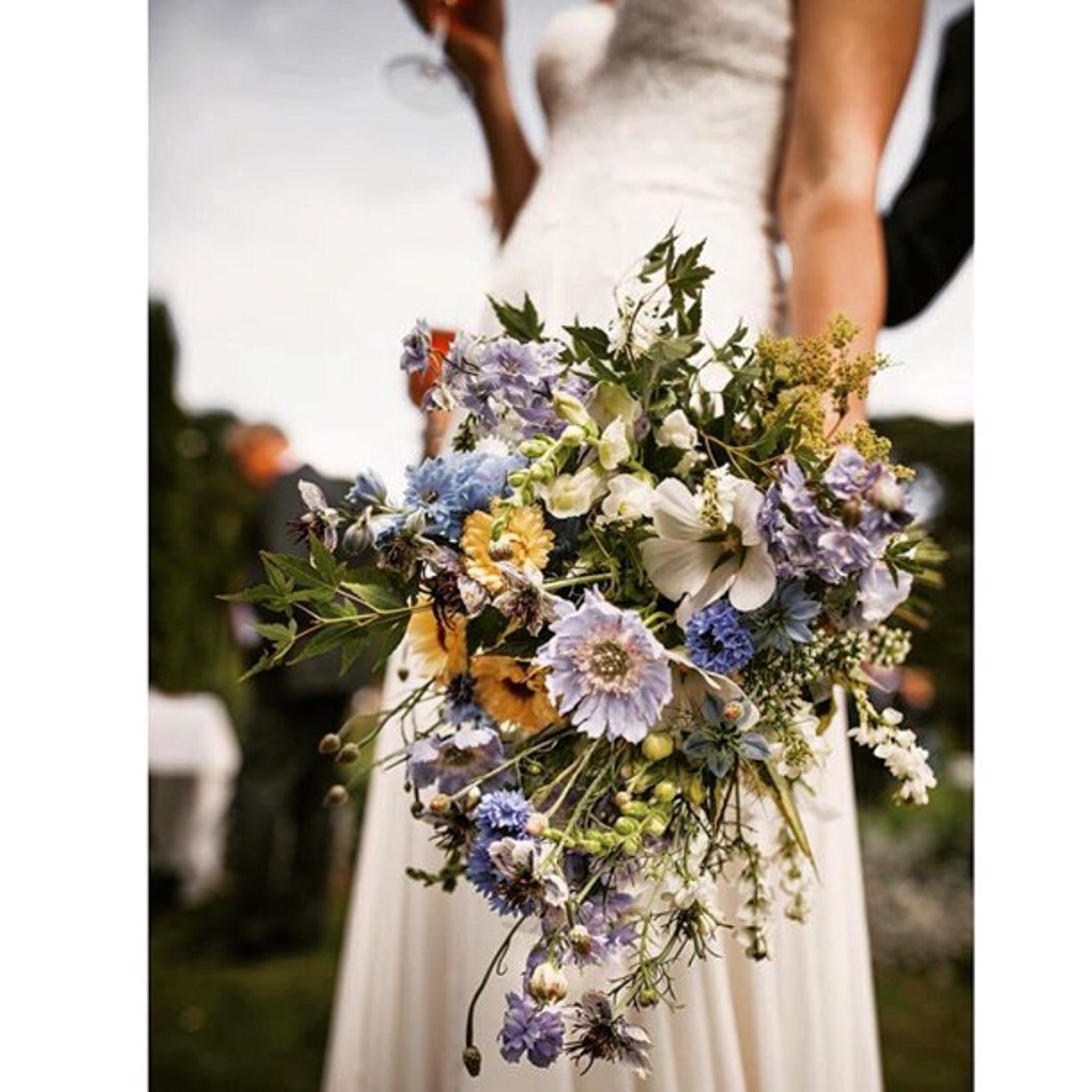 Wild flower bouquets for Weddings in Cheshire, Manchester and Liverpool