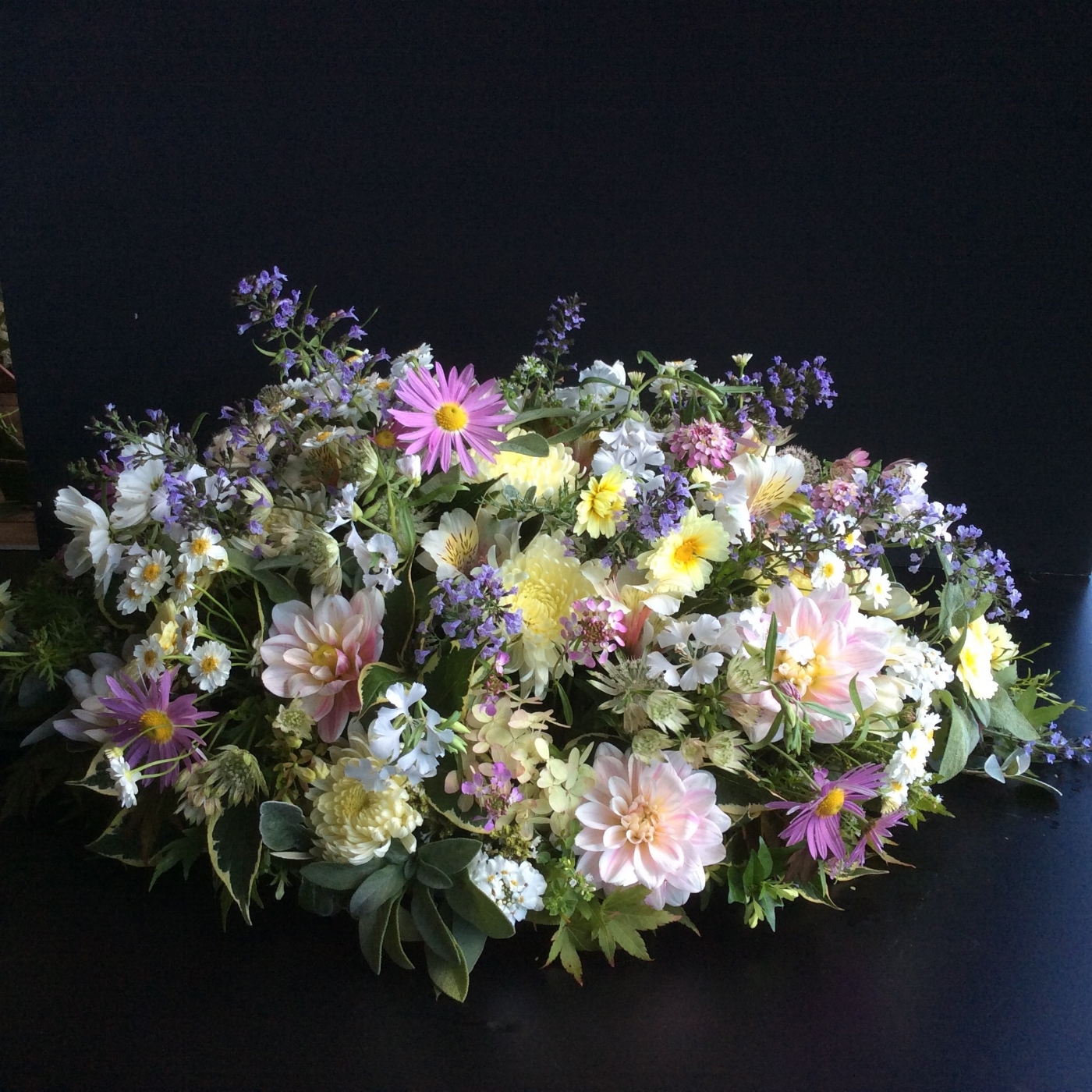 Wild flowers for funerals in Cheshire