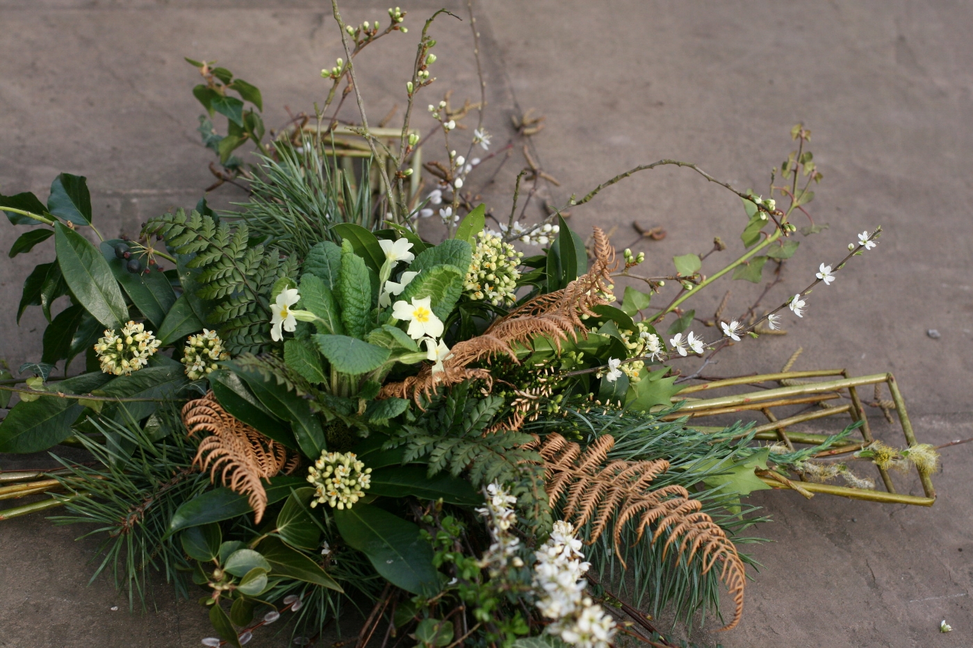 Natural funeral flowers in Cheshire, Liverpool and Manchester