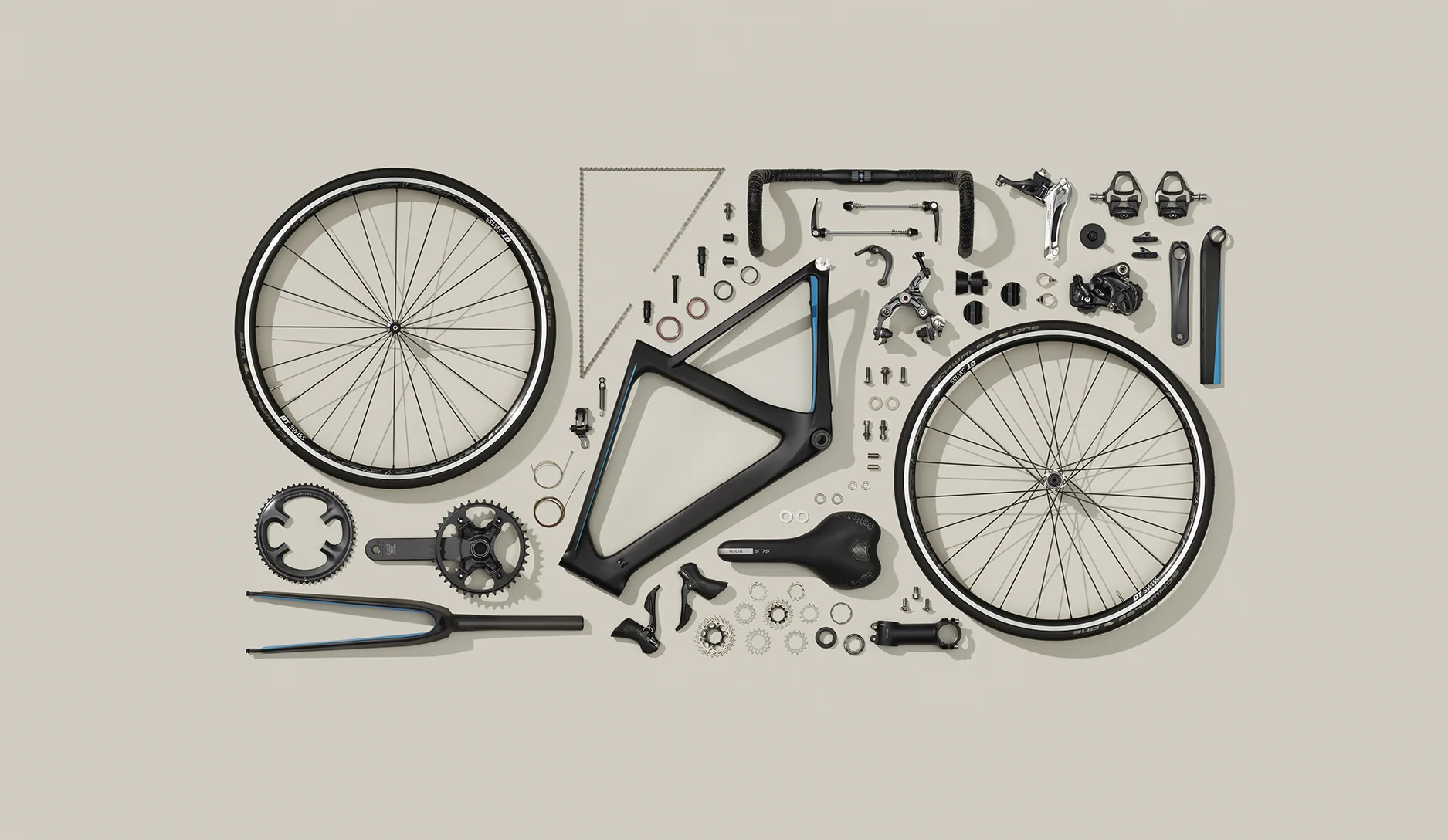 the bike deconstructed