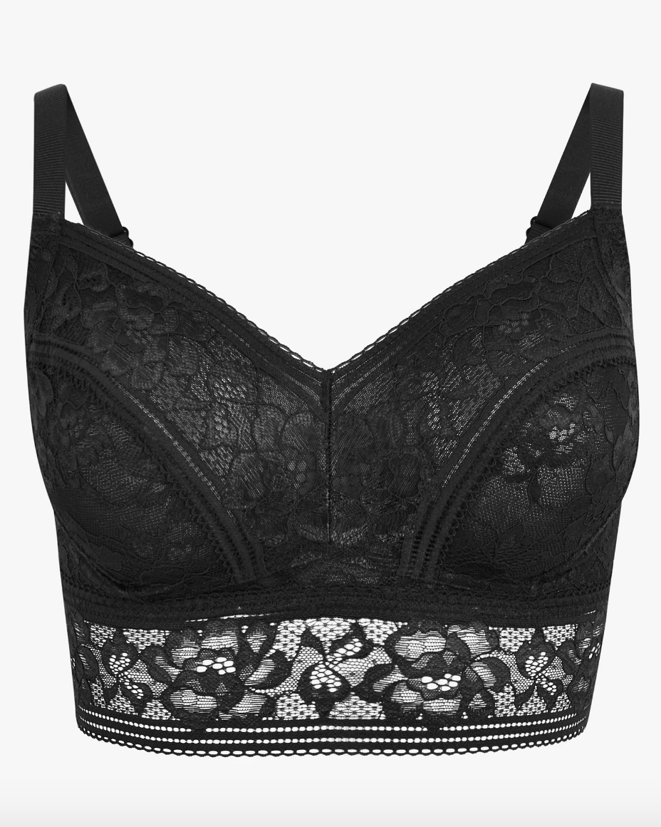 M&amp;S Black Lace Bralette