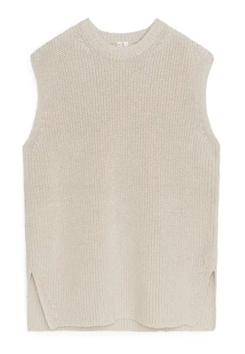 Arket Knitted Ribbed Vest