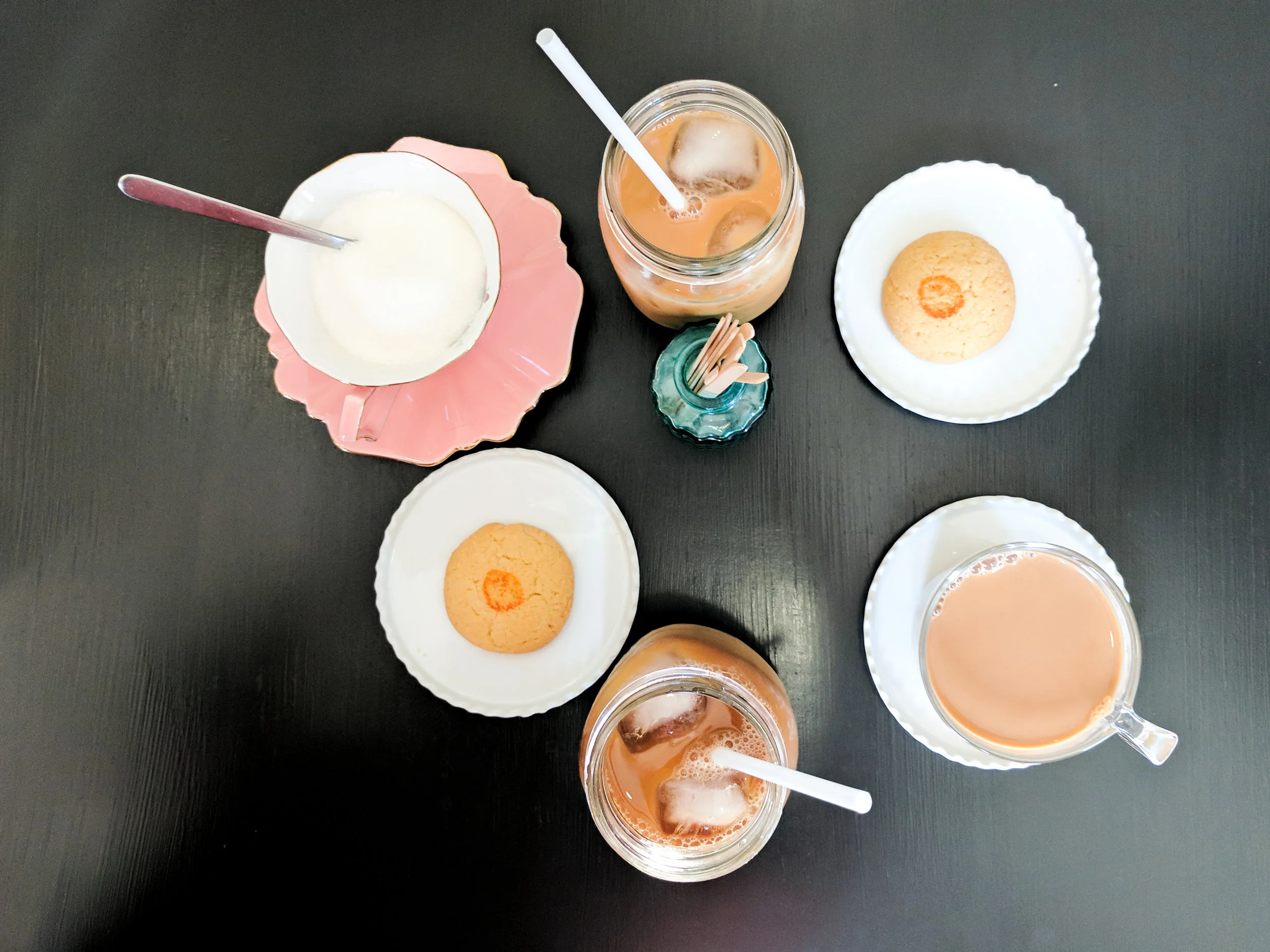 Some of Elchi Chai's selection of tea and cookies. (S. Jamil/CanCulture)