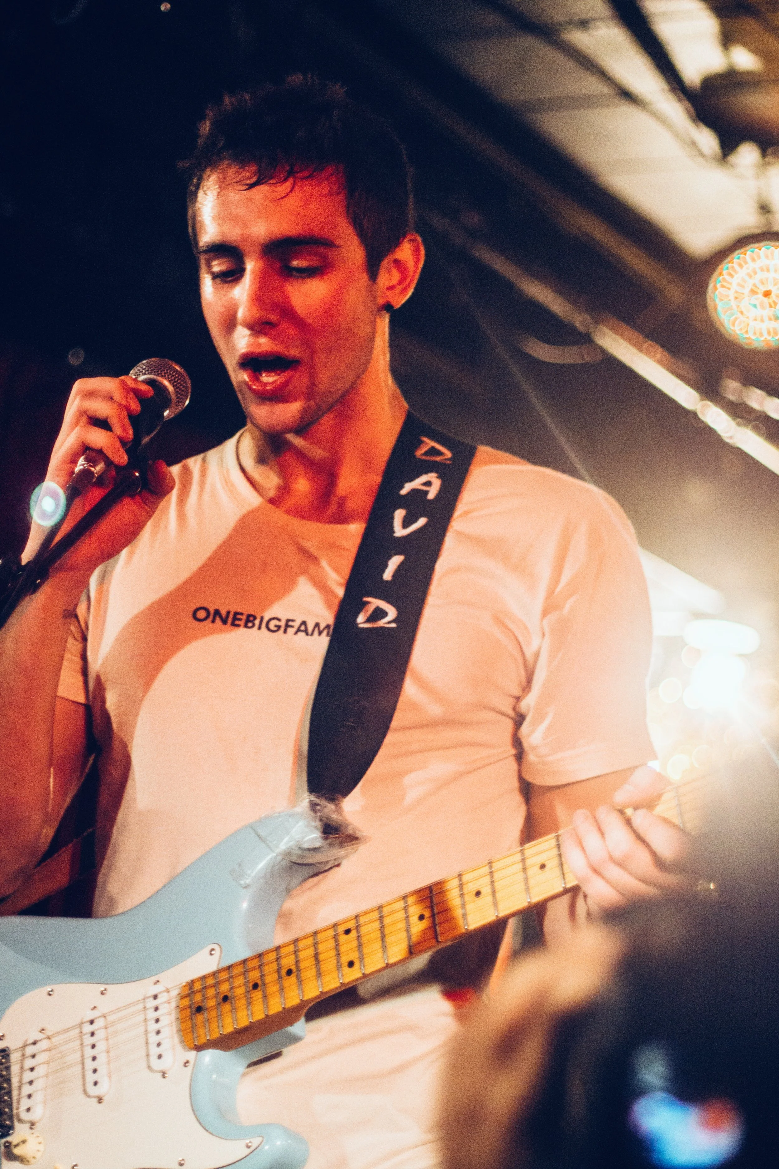 David Venn from The Kid Lickies (Photo by Josh Cameron/CanCulture Magazine).