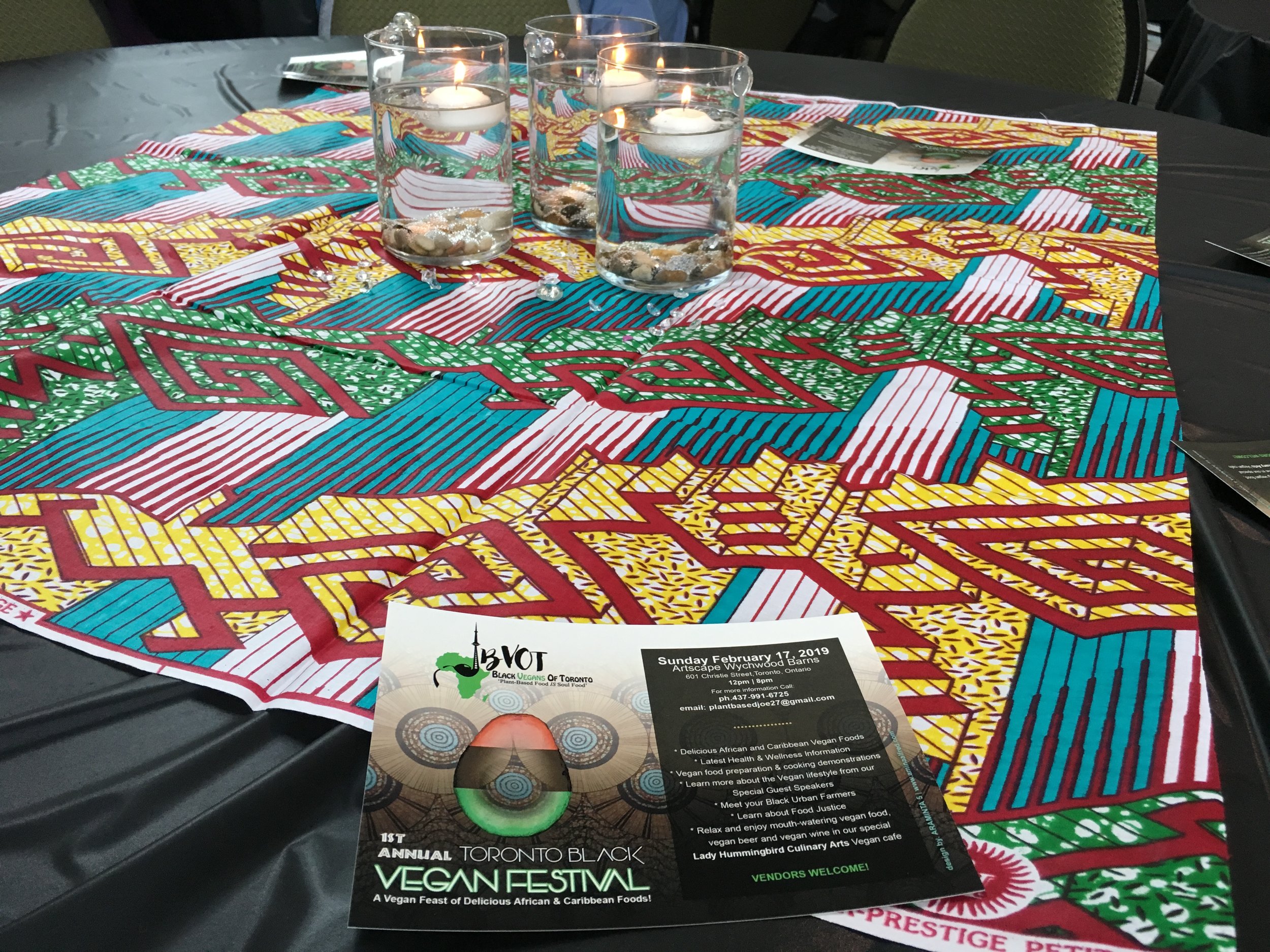 The first annual Toronto Black Vegan Festival was a chance for the black Canadian vegan community to connect. (CanCulture/Severina Chu)