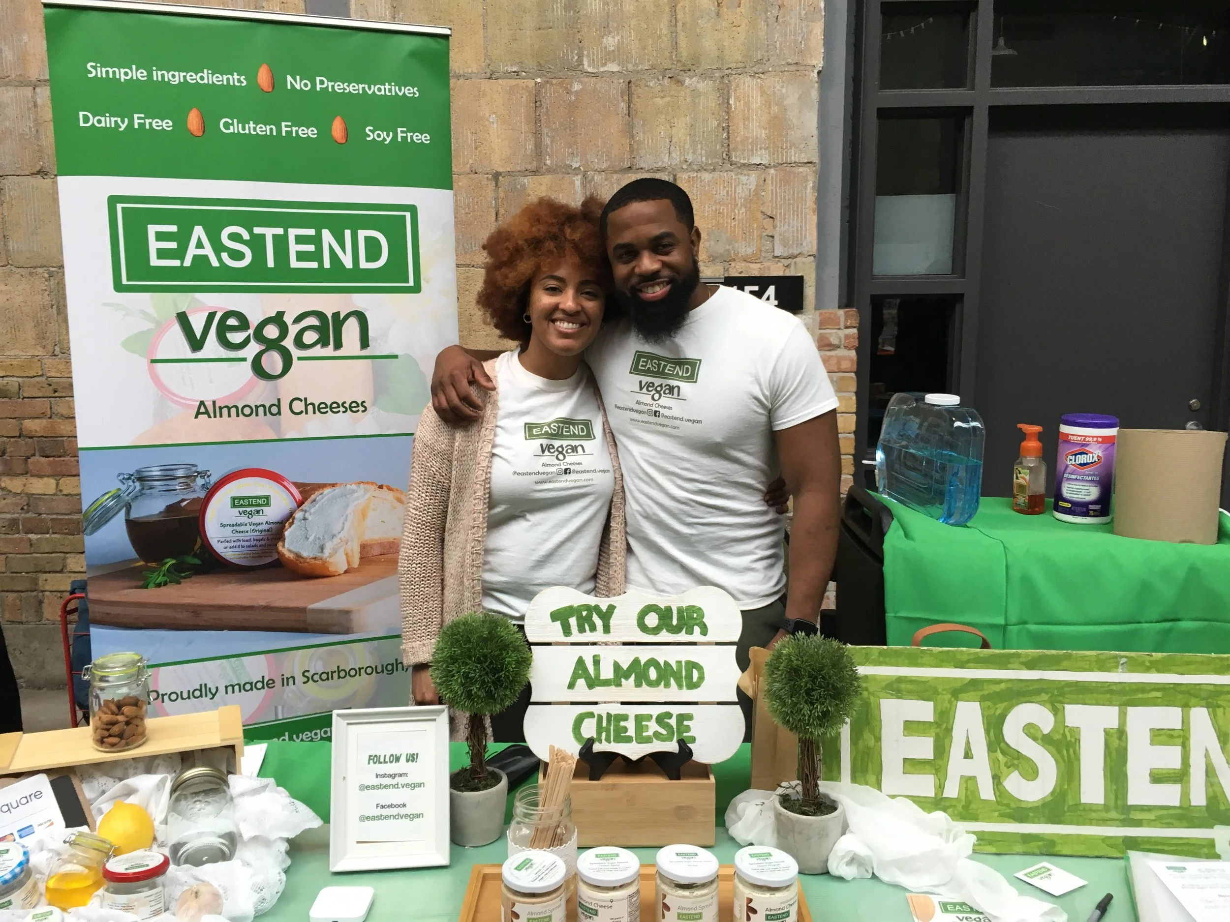 The Eastend Vegan’s almond cheese came as a result of founder Melissa James’ lactose sensitivity. She said that it is a light and healthy alternative to regular cheese. (CanCulture/Severina Chu)