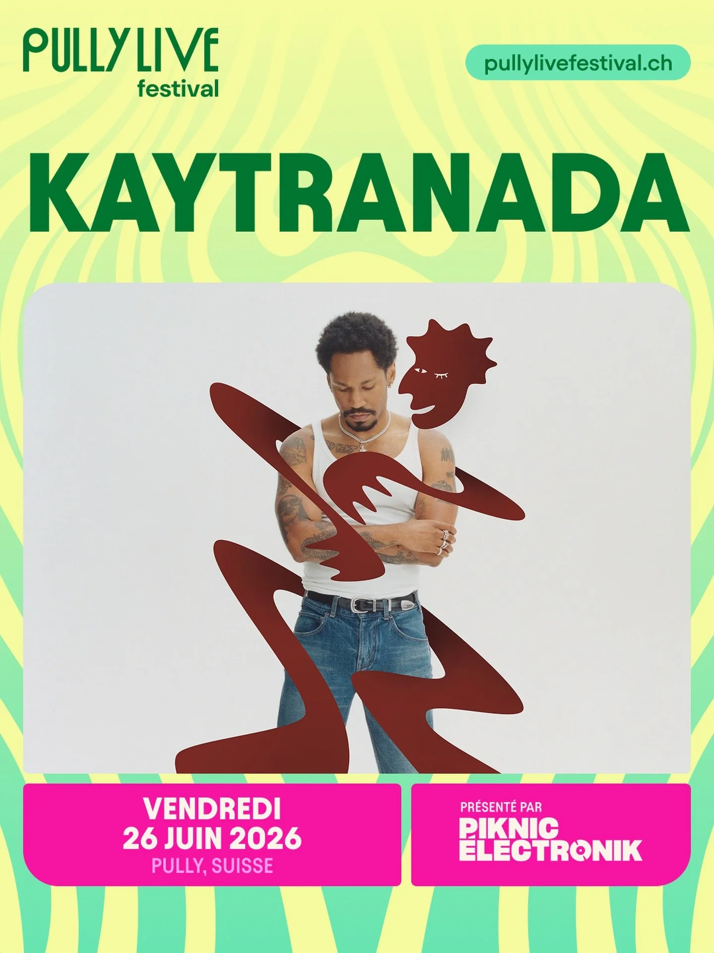 Piknic &Eacute;lectronik fait son grand retour au Festival Pully Live pour une deuxi&egrave;me ann&eacute;e cons&eacute;cutive le 26 juin prochain.

Pour lancer cette collaboration annuelle, un premier nom d&rsquo;envergure est d&eacute;voil&eacute; 